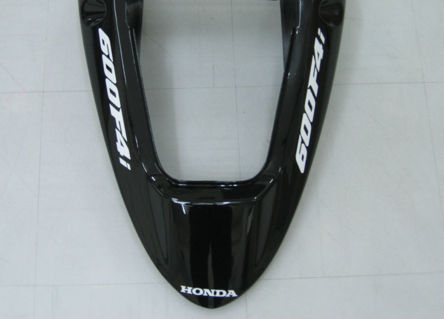 Amotopart 2004–2007 Honda CBR600 F4i Schwarz mit Logo-Verkleidungsset