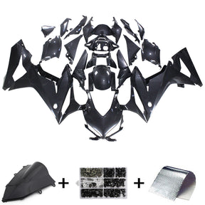 Amotopart Kit carena nera in fibra di carbonio Honda CBR650R 2021-2023