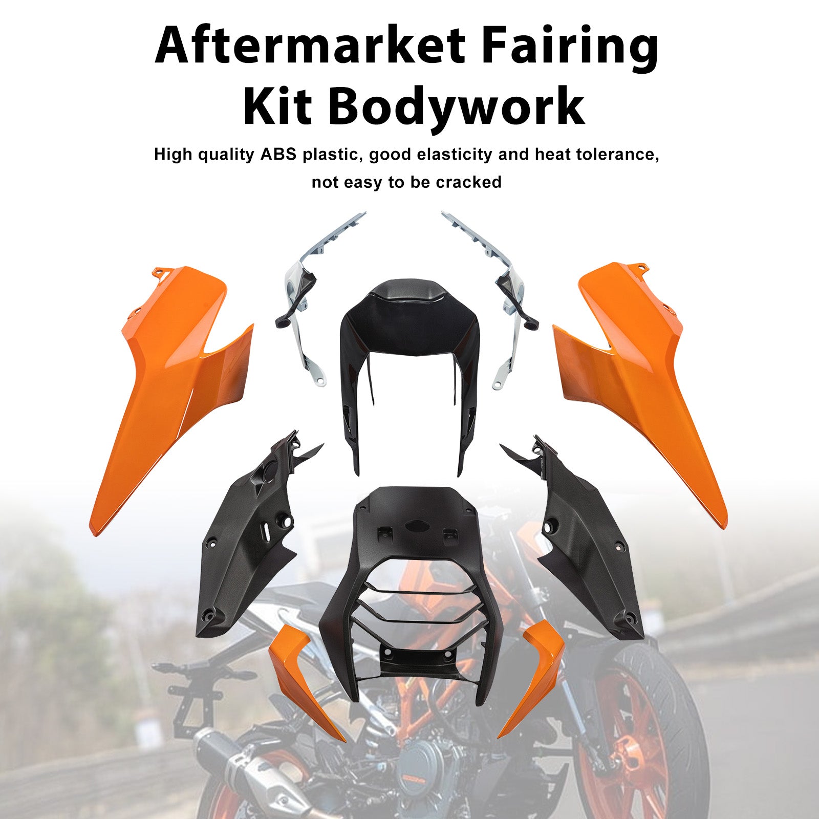 Amotopart 2017-2023 Duke 390 Fairing Kit