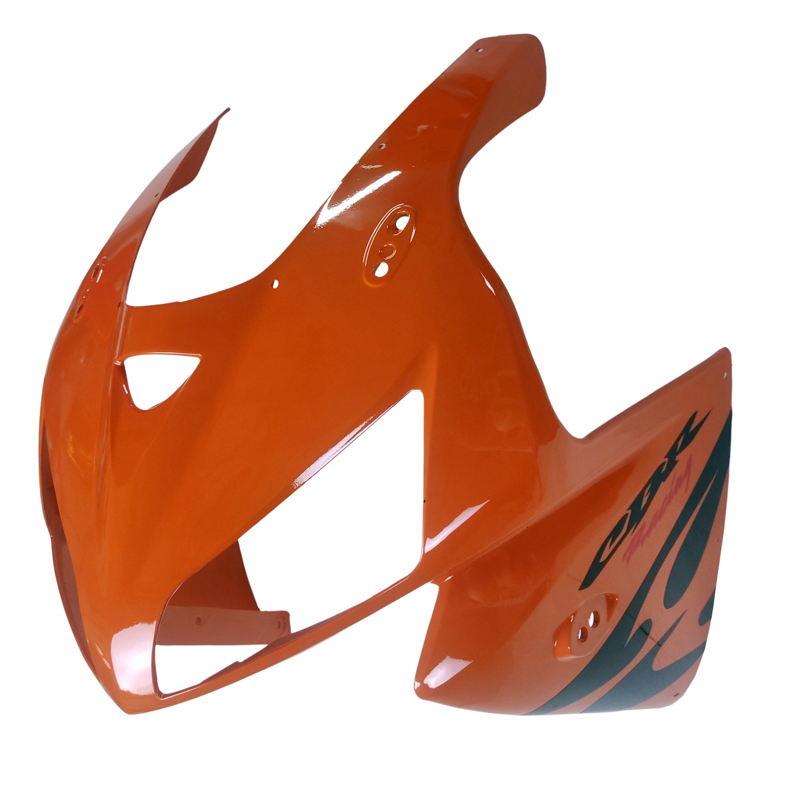 Amotopart 2005-2006 Honda CBR600RR Orange Black Fairing Kit