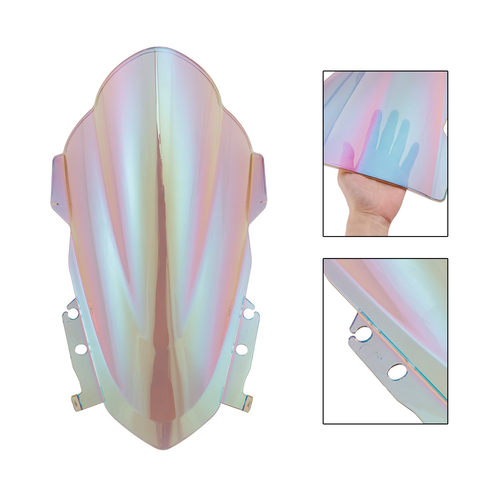 Daytona 660 2024-2025 Motorizador de parabrisas de motocicleta