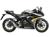 Kit carena Amotopart 2022-2023 CBR500R Honda nero e giallo