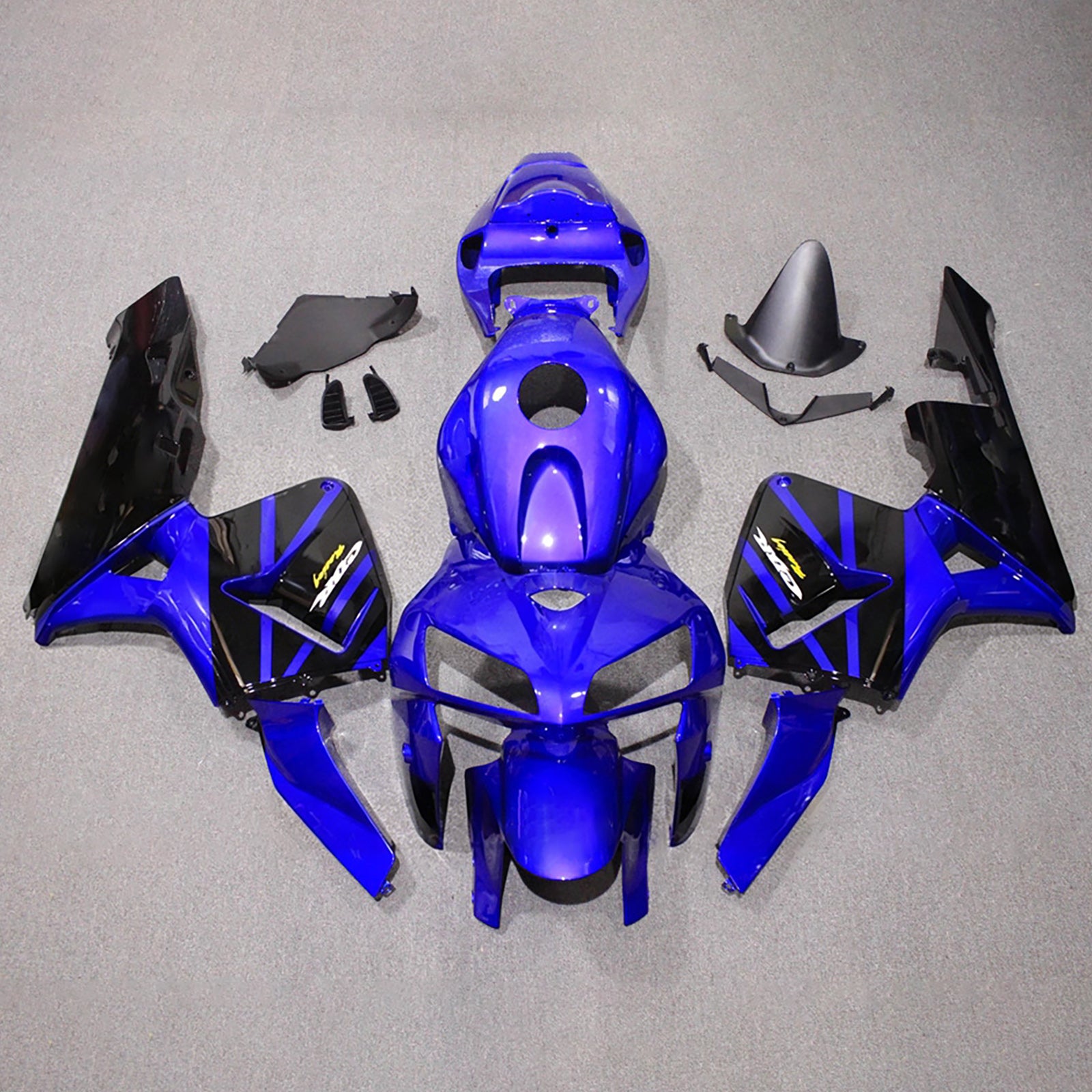 Amotopart 2005-2006 Honda CBR600RR Blue Fairing Kit