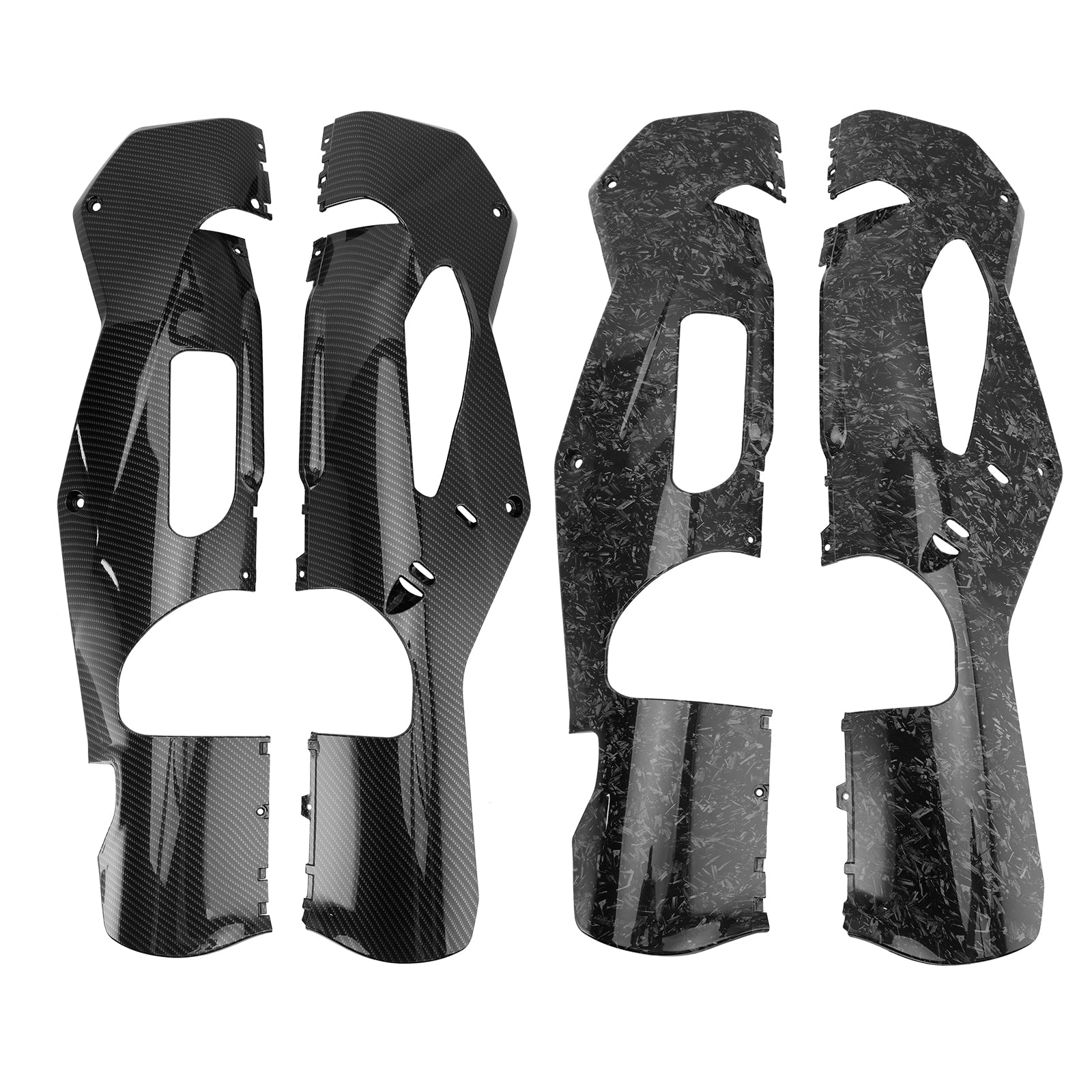 2021-2024 Aprilia RSV4 Lower Side Fairings Full Belly Pan Plate Cover