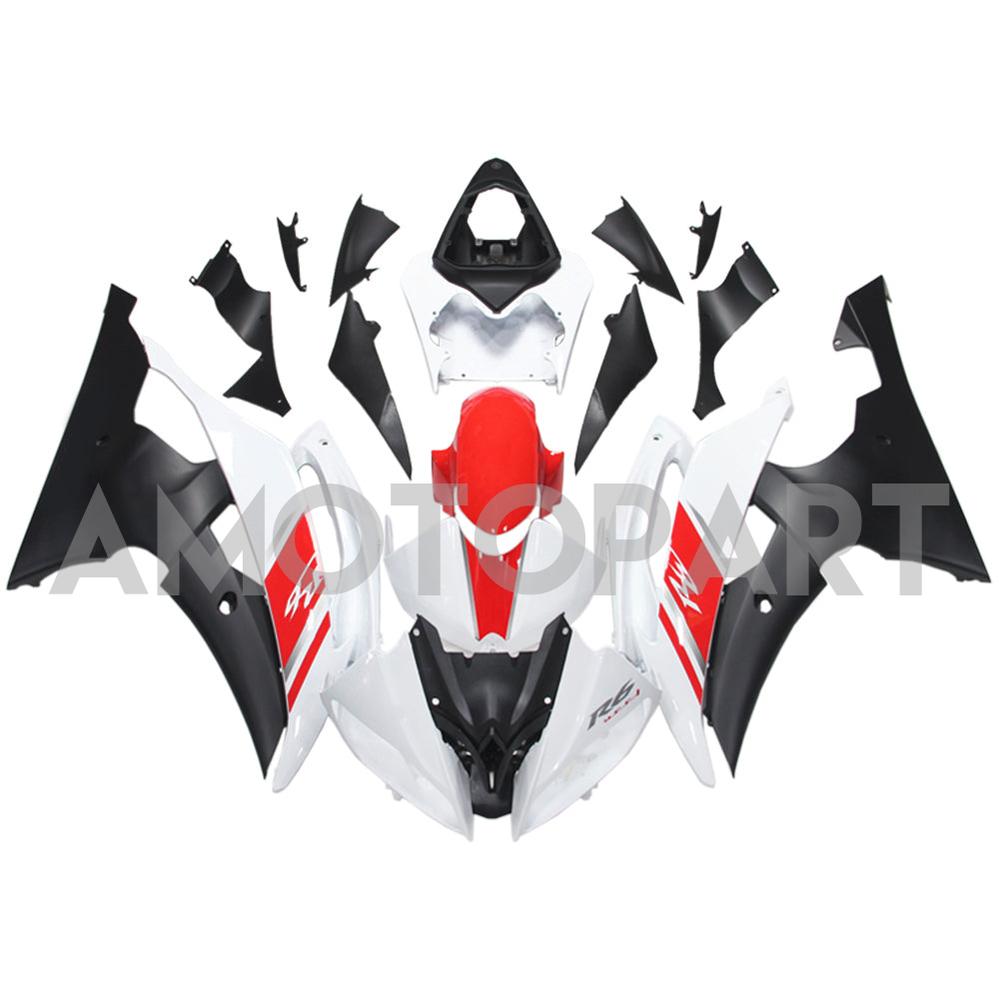 Amotopart 2008-2016 Yamaha YZF 600 R6 Fairing Kit Collection Two