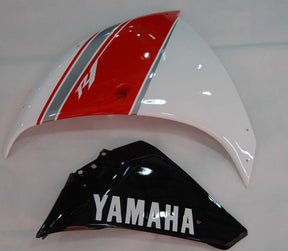 Amotopart 2009-2011 Yamaha YZF 1000 R1 White&Red Style2 Fairing Kit