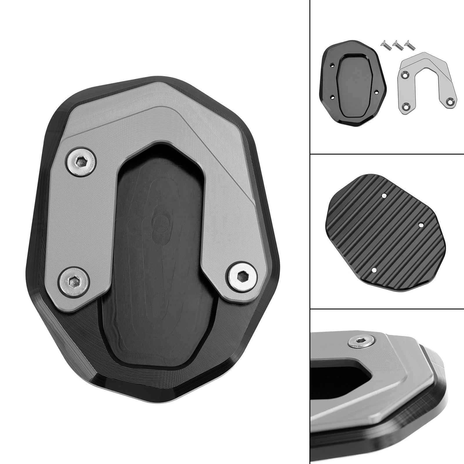 15-20 Ducati Scrambler 400/800/1100 Kickstand Enlarge Plate Pad