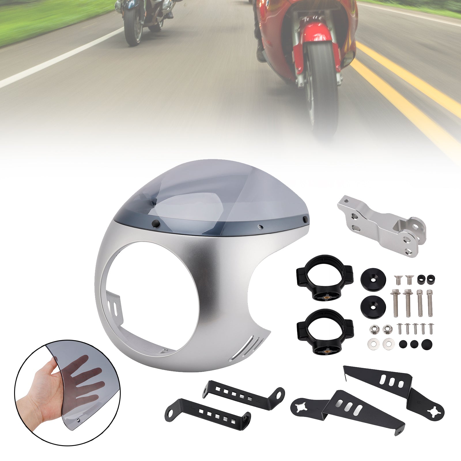 2014-2024 BMW R NINE T Čelní sklo čelního skla