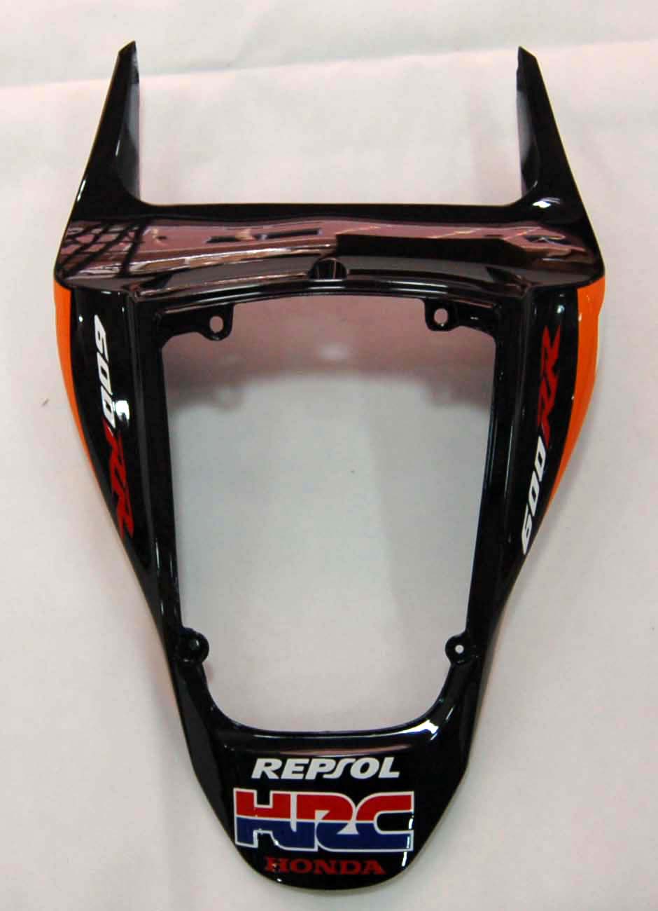 Amotopart 2009–2012 Honda CBR600RR Red&Orange Repjol Verkleidungsset