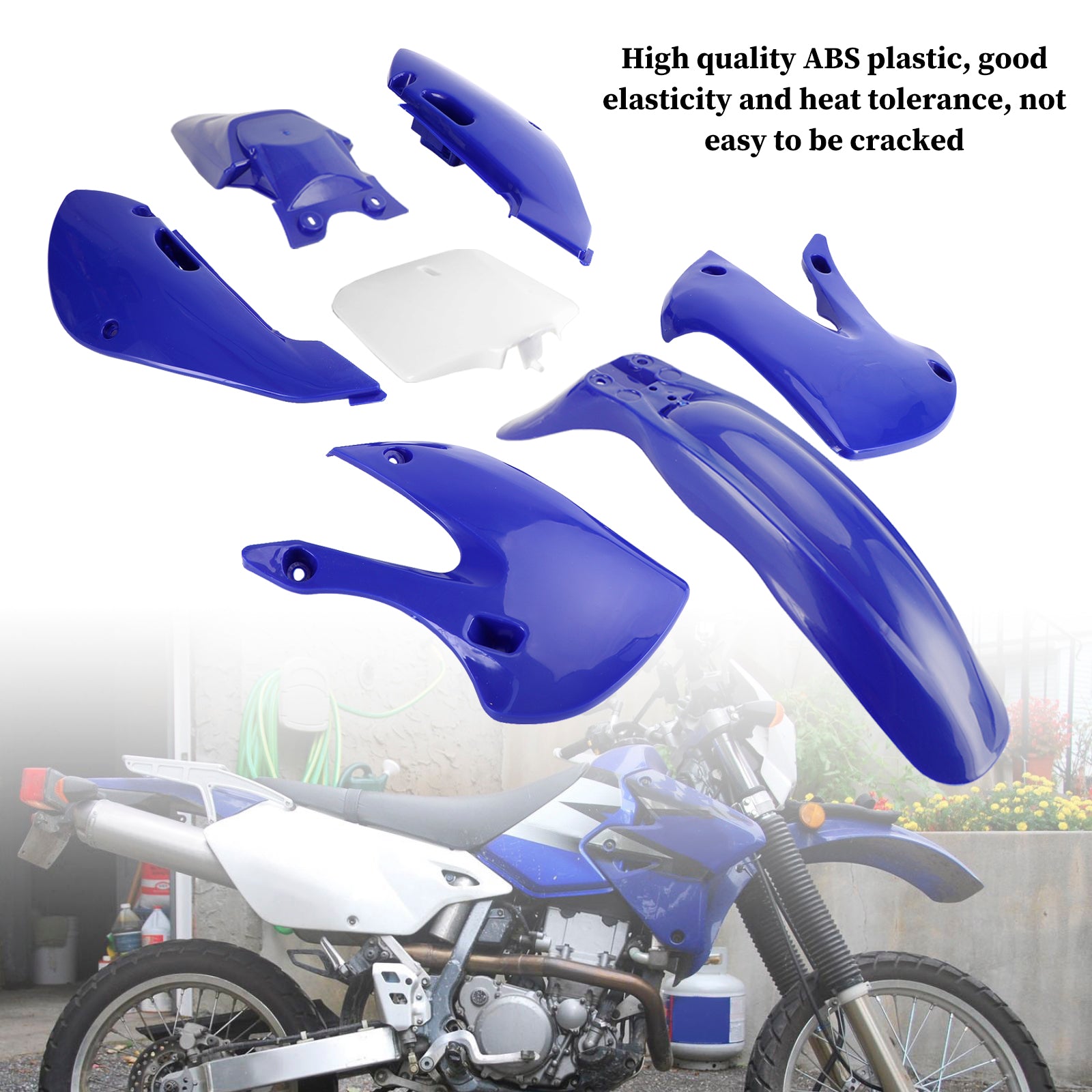 Injection ABS Plastic Bodywork Fairing Kit for kawasaki klx110 klx65 RM65 DRZ110