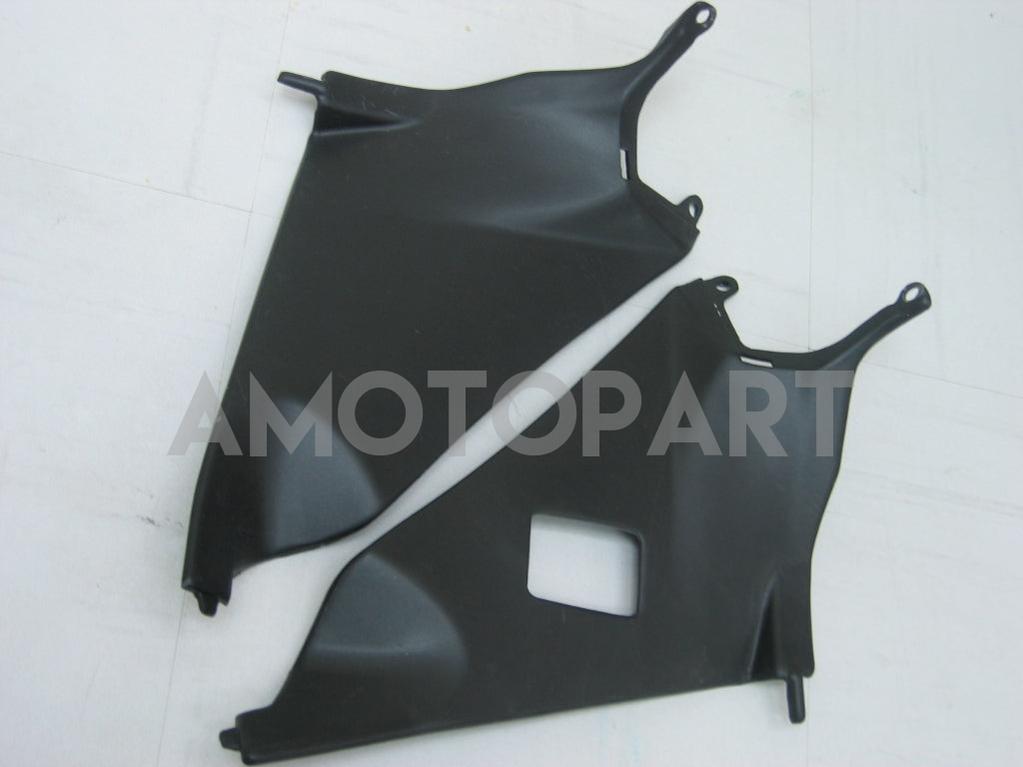 Amotopart 2005-2006 Suzuki GSXR1000 K5 Weiß mit schwarzem Streifenverkleidungskit