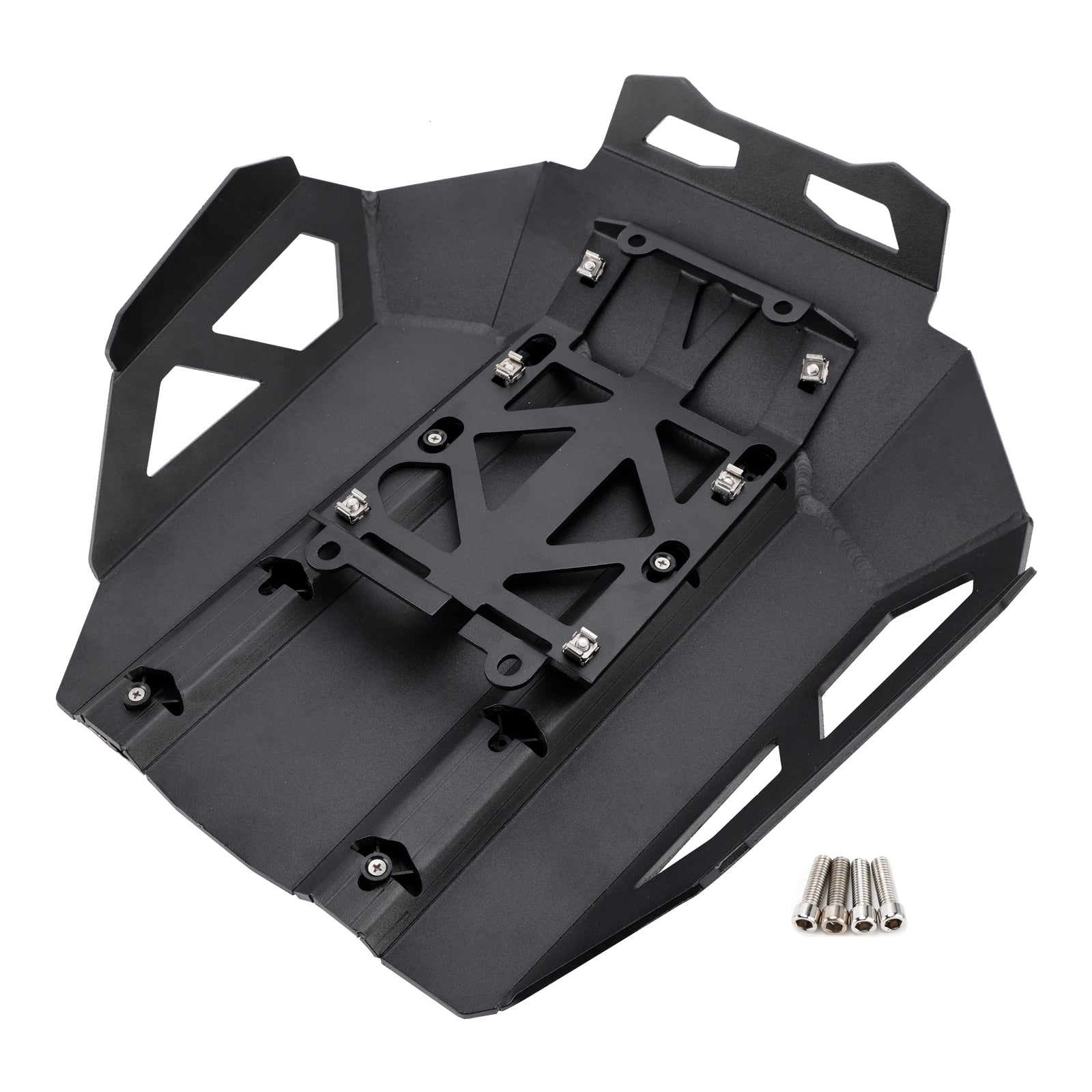 Black Aluminum Sump Guard Skid Bash Plate Protection Fit for BMW R1300GS 2024 2025