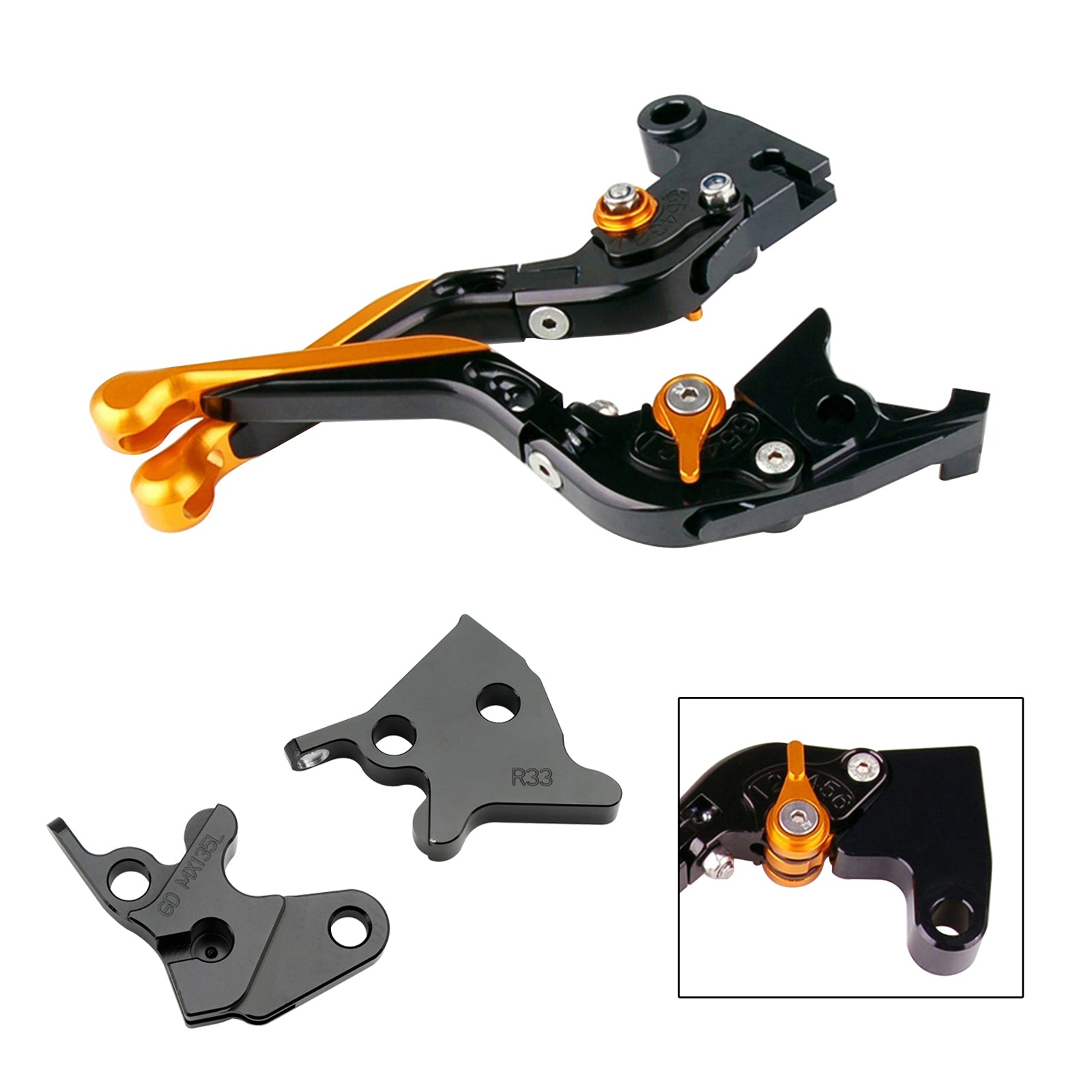 YAMAHA YBR125 2005-2014 Adjustable Clutch Brake Lever