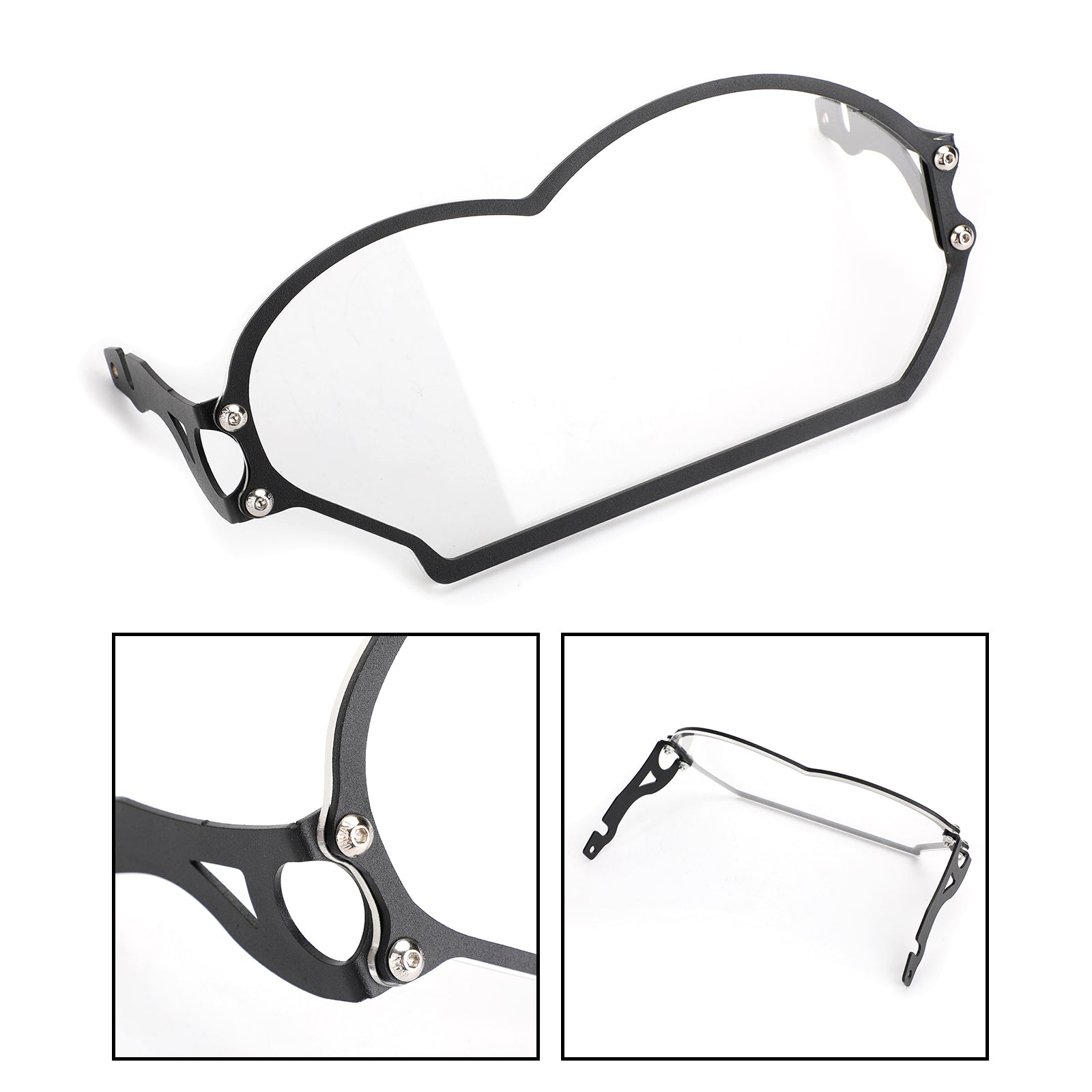 Tranparent Headlight Guard Protector Cover For BMW R 1200 GS / ADV 2004-2012