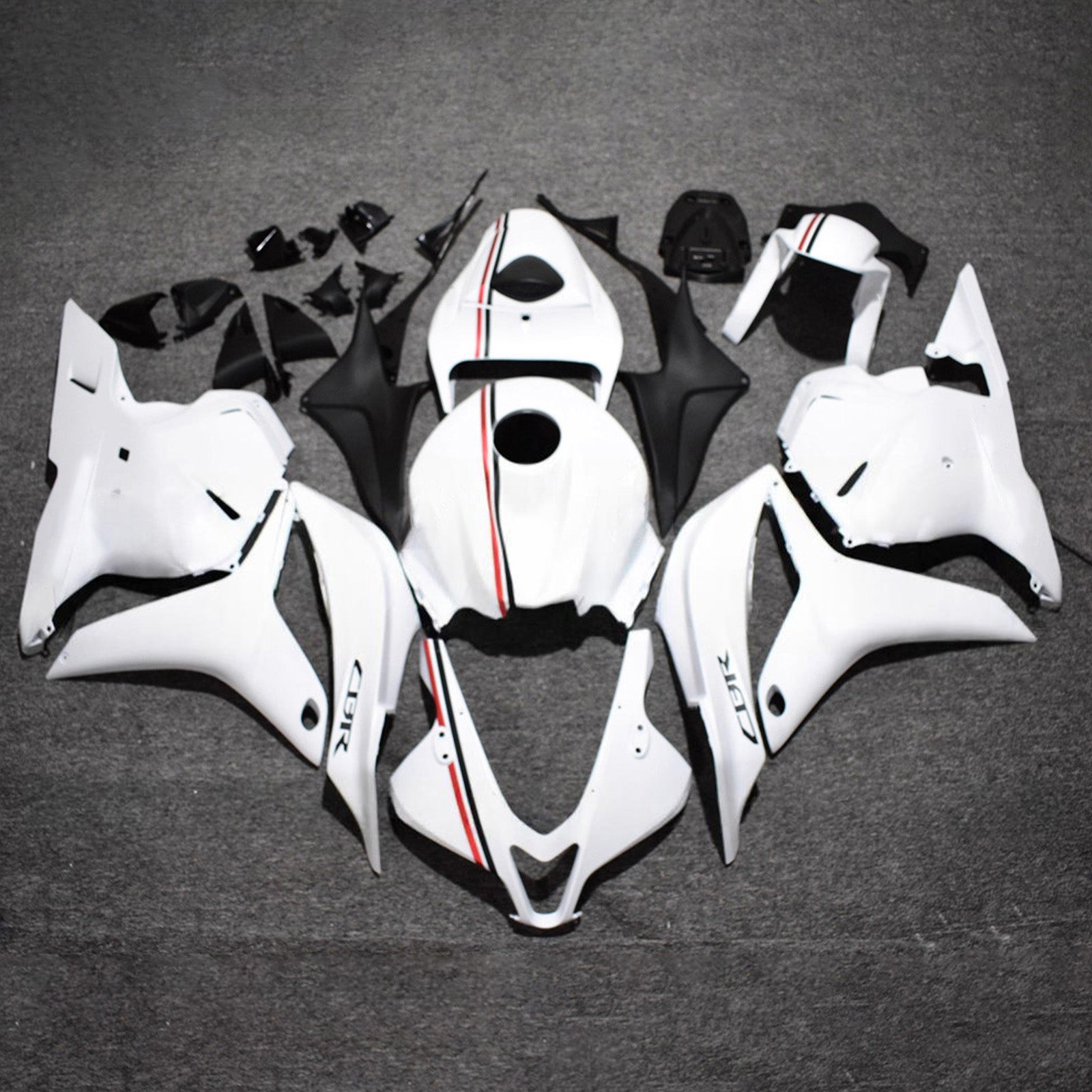 Amotopart 2009-2012 Honda CBR600RR witte kuipset