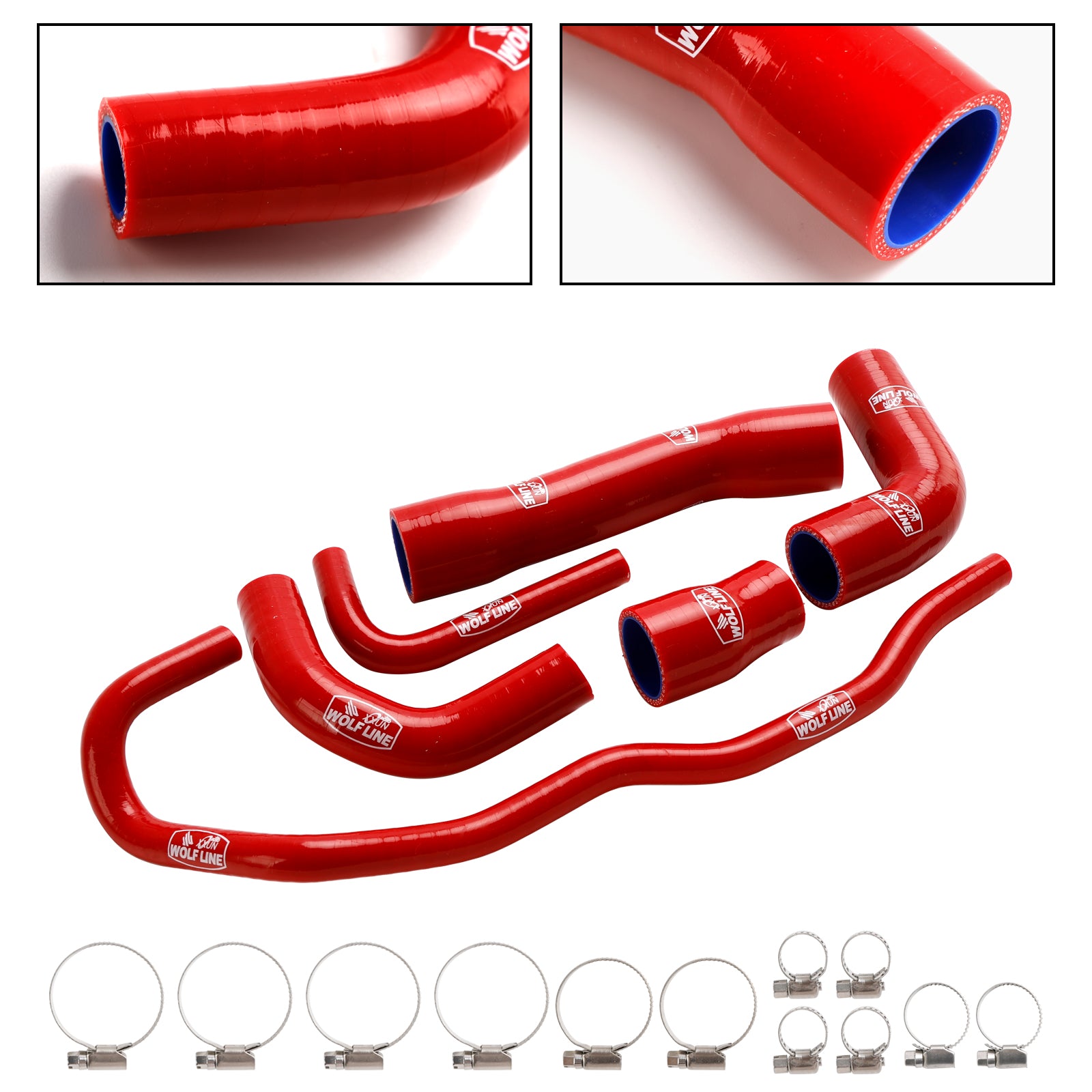 2021-2024 BMW S1000XR Silicone Radiator coolant Hose kit