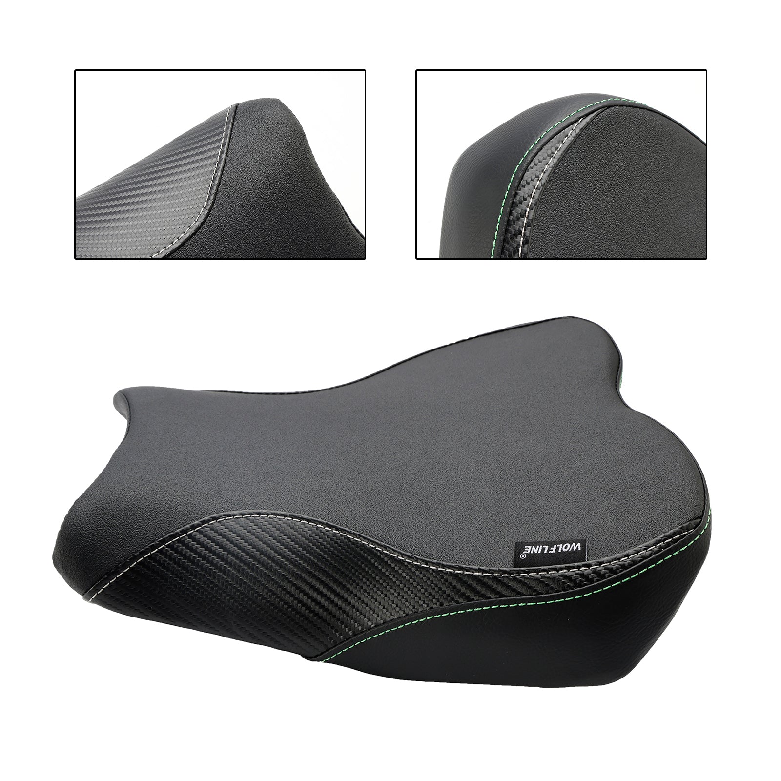 Kawasaki Ninja Zx-4R Rr 2023 Front Raider Seat Driver Cushion Pu Black