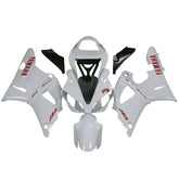 Amotopart 2000-2001 Yamaha YZF 1000 R1 Glossy White Fairing Kit