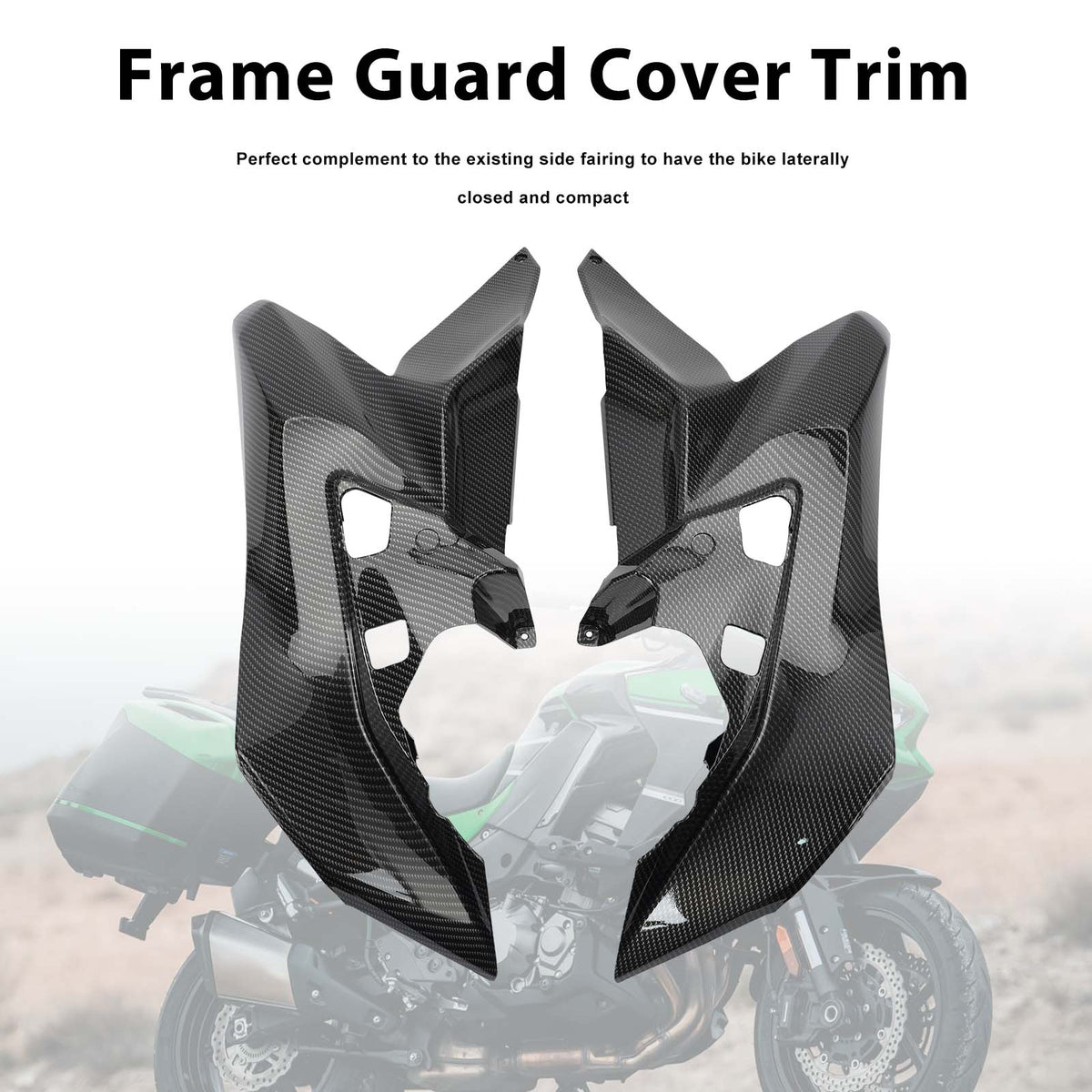 2019-2024 Kawasaki Versys 1000 Frame Guard Side Cover Fairing