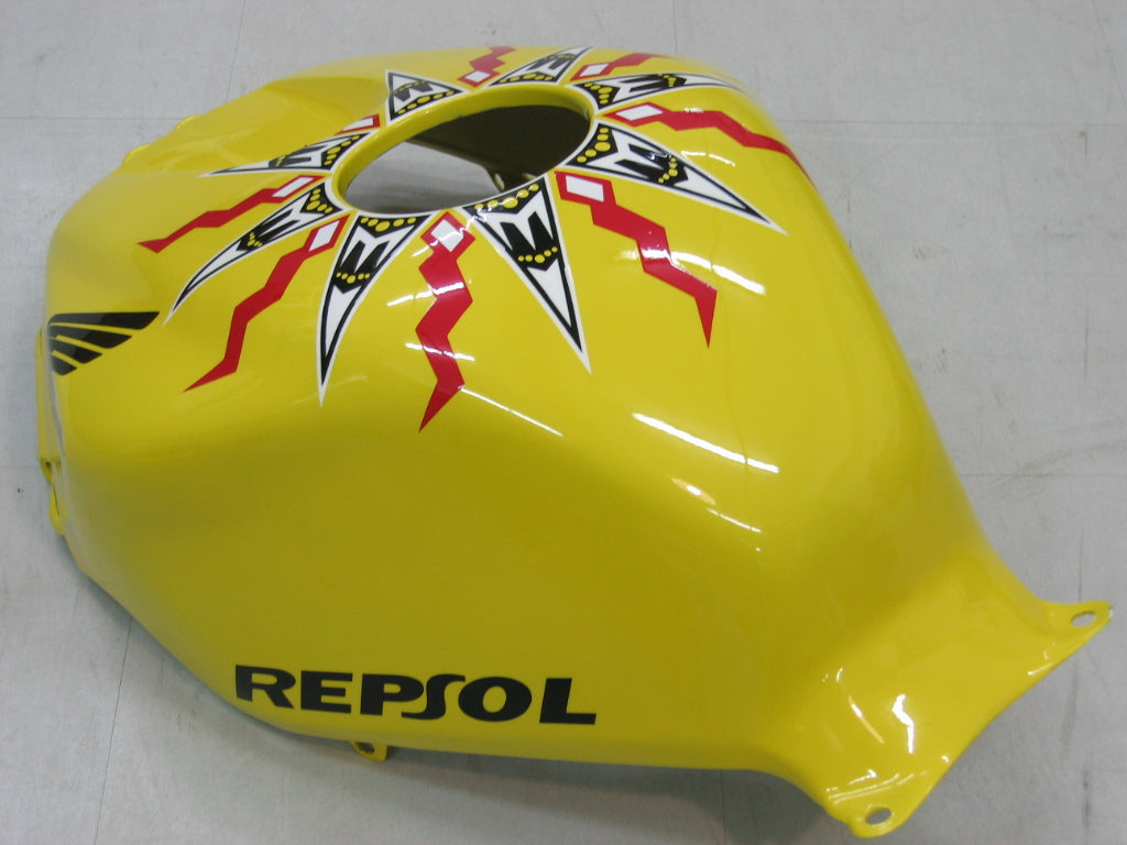 Amotopart 2005–2006 Honda CBR600RR Gelb-Rotes Verkleidungsset