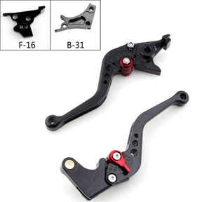 17-18 Kawasaki Short Adjustable Brake Clutch Levers