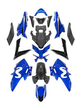 Amotopart 2023-2024 Yamaha T-MAX 560 Blau-Schwarz-Verkleidungssatz
