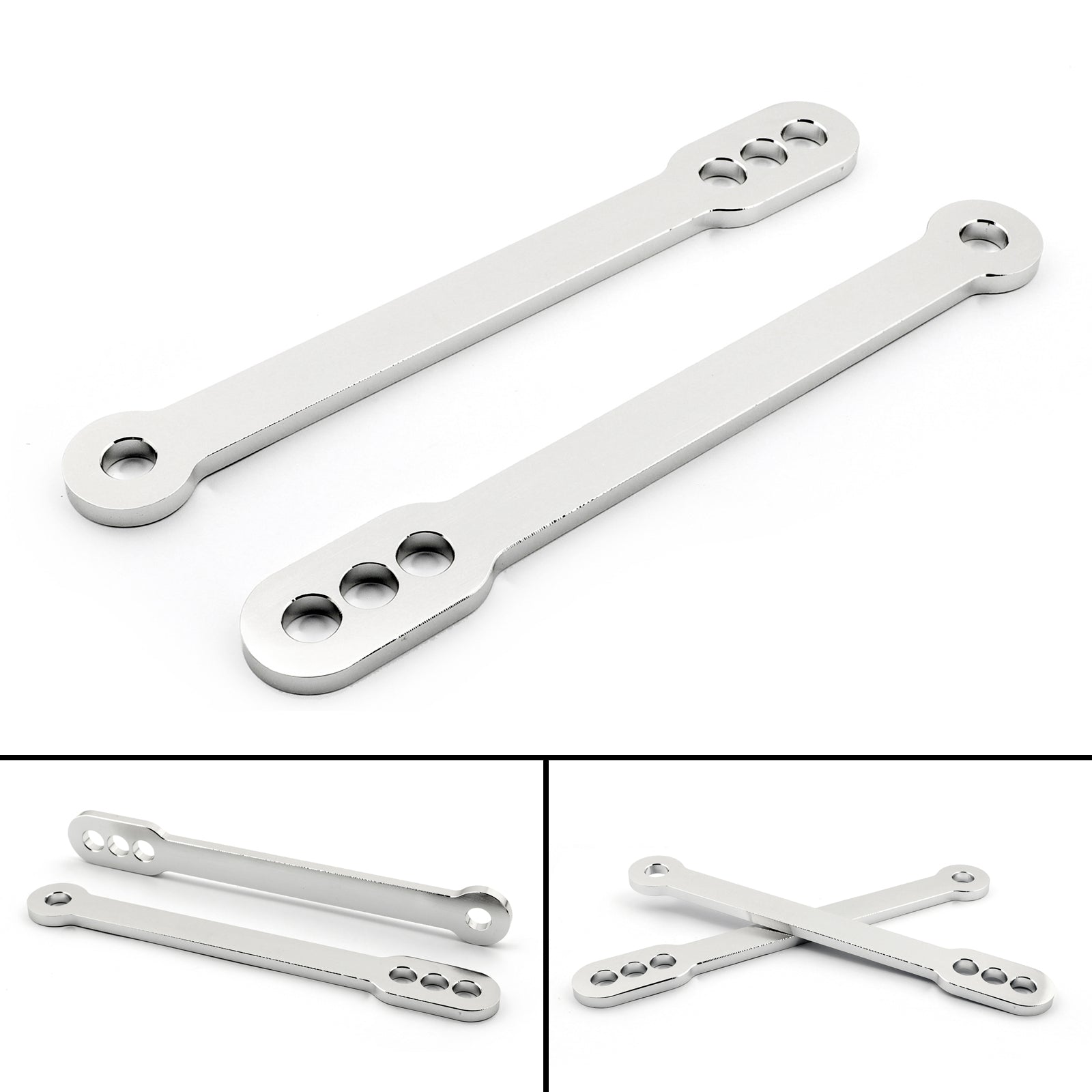 Kawasaki ZX6R 1998-2006 ZX 9R 12R 00-01 Lowering Links Link Chrome