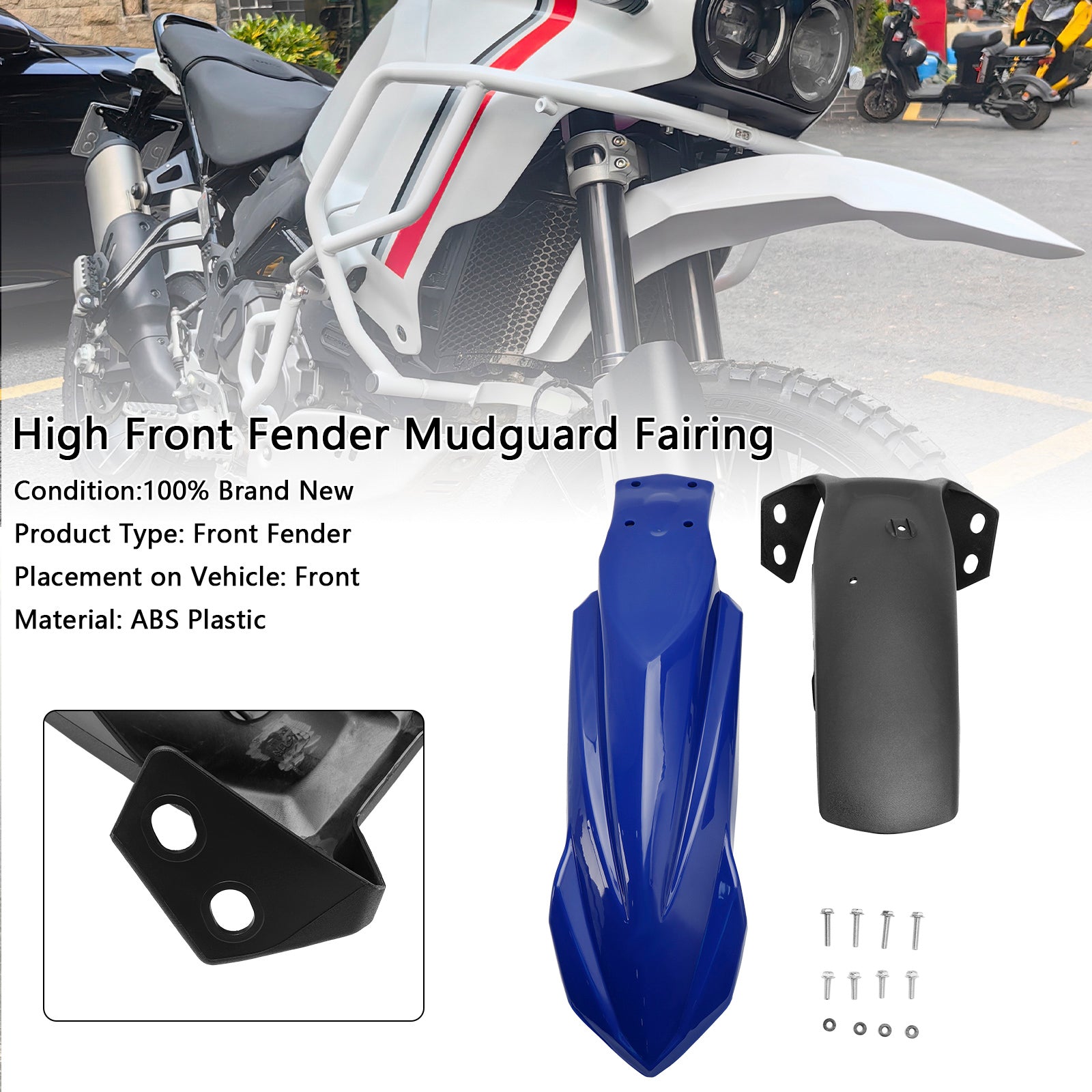 2019-2024 Yamaha Tenere 700 High Front Fender Mudguard Fairing