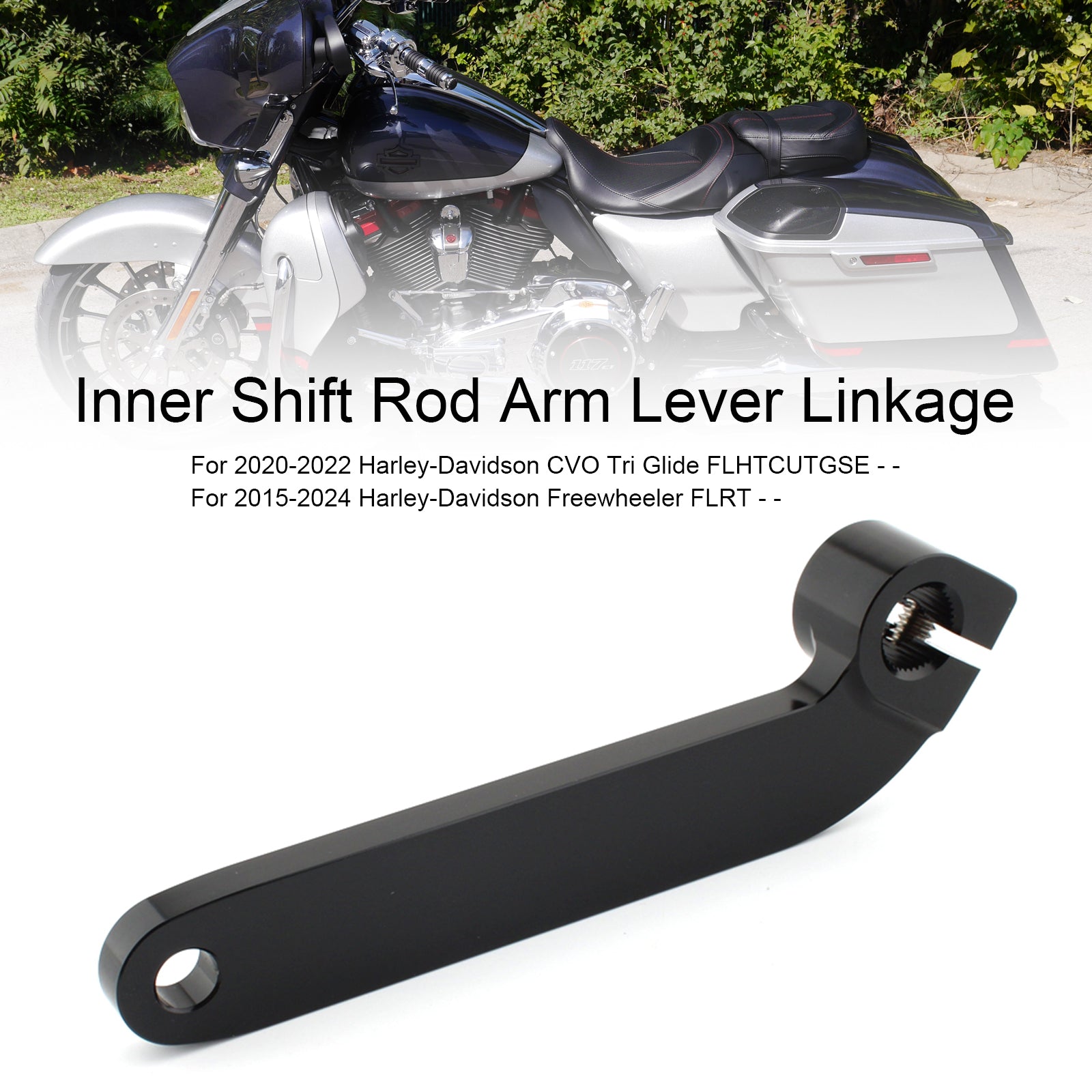 84-19 Road King FLH FLT FLRT Inner Shift Rod Arm Lever Linkage 1602-0868