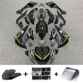 Amotopart 2014-2017 Z1000 Kawasaki Grey&Black Fairing Kit