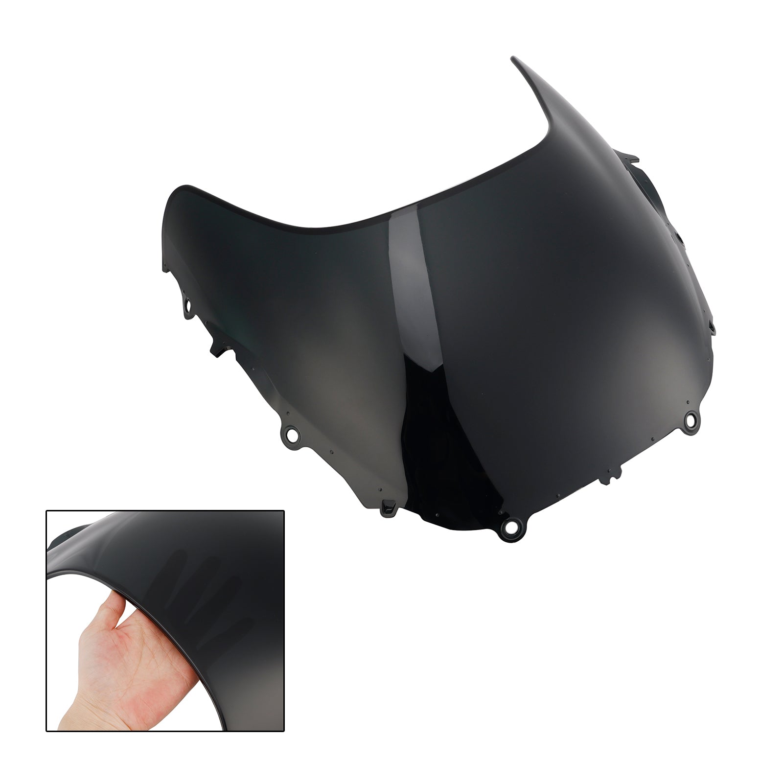 2024-2025 YAMAHA XSR900 GP vindrutan vindruta + fäste