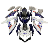 Amotopart 2008-2010 Suzuki GSXR 600/750 K8 Blue&amp;White Style2 Verkleidungsset