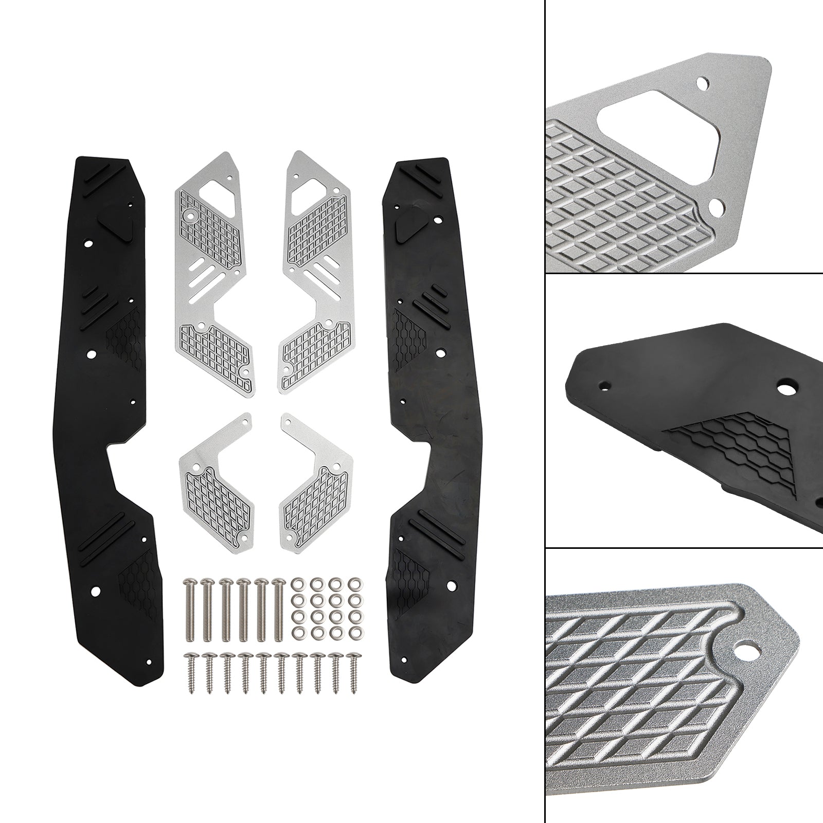 Footrest Foot Pegs Pedal Footboard Plate Guard fit for HONDA ADV160 2022-2023