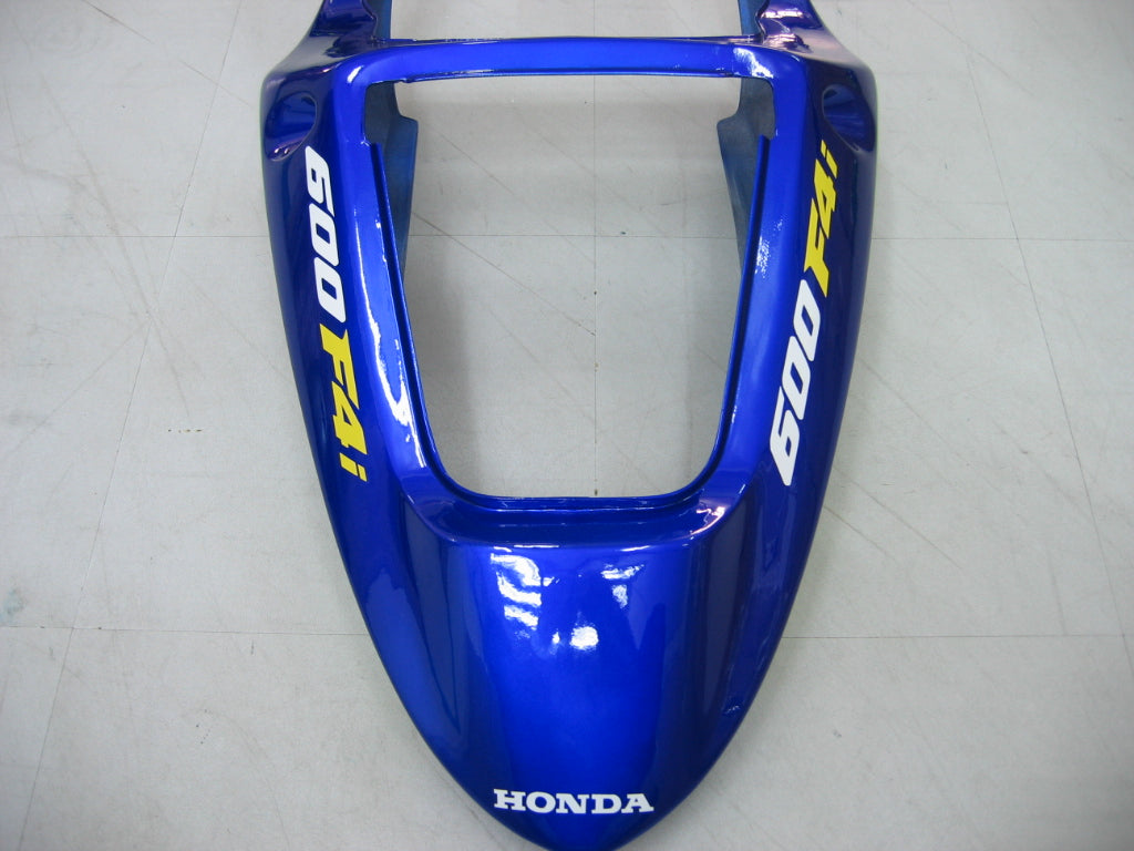 Amotopart 2001–2003 Honda CBR600 F4i Verkleidungsset in Blau und Grün