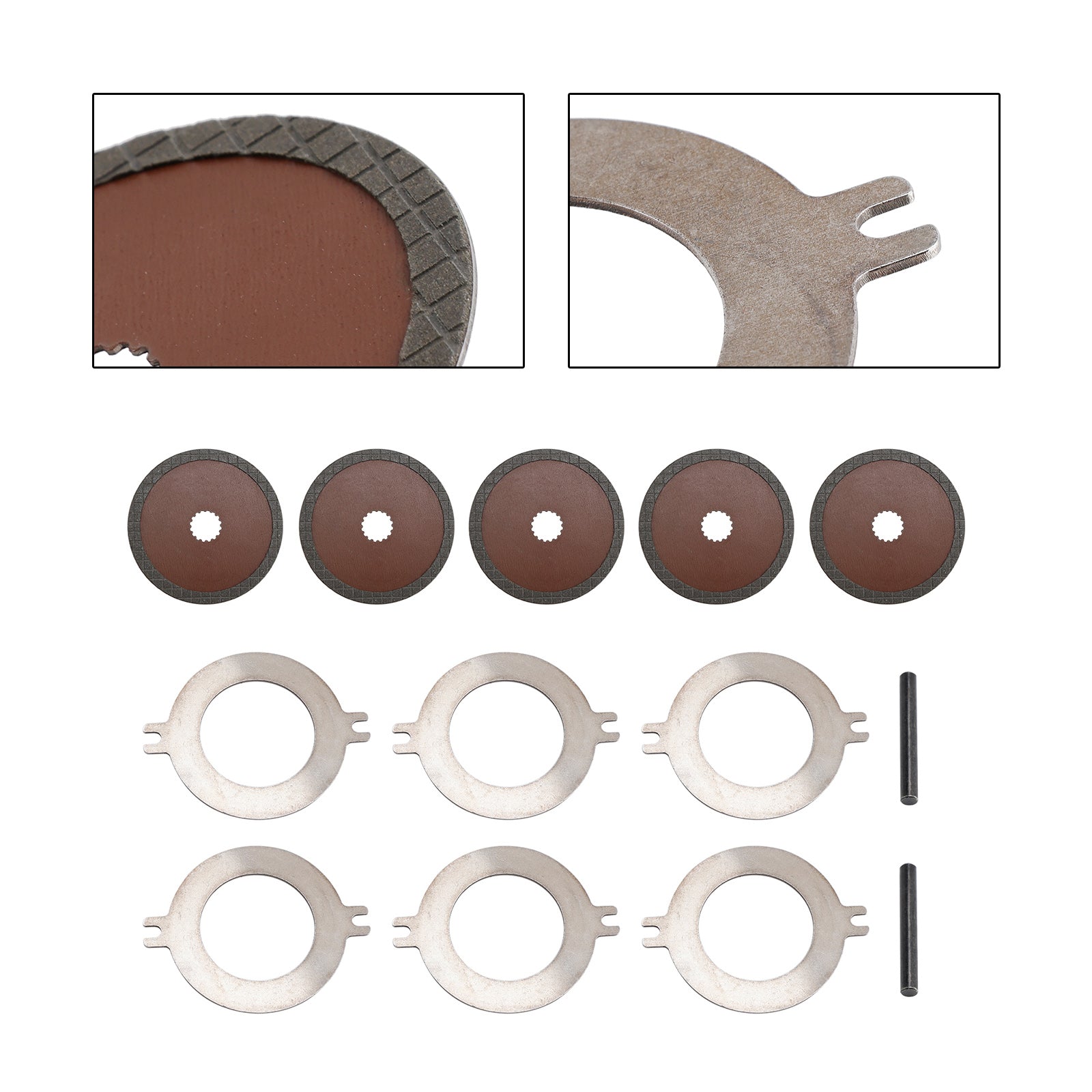 John Deere Gator Xuv 825 835 855 865 Kit de disco de freio de estacionamento molhado Am148465 Fit