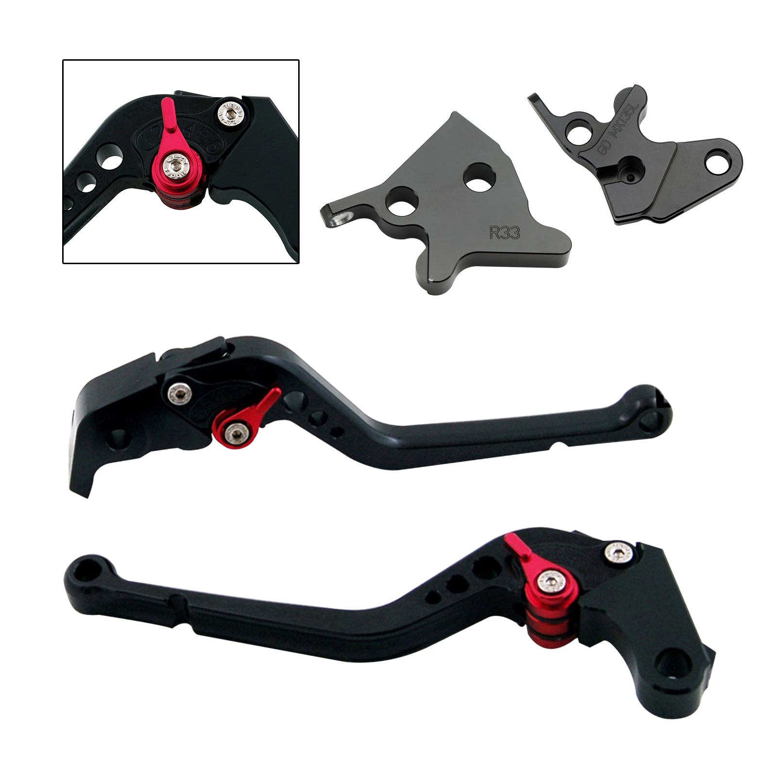 2005-2014 Yamaha YBR125 Langer Kupplungsbremshebel