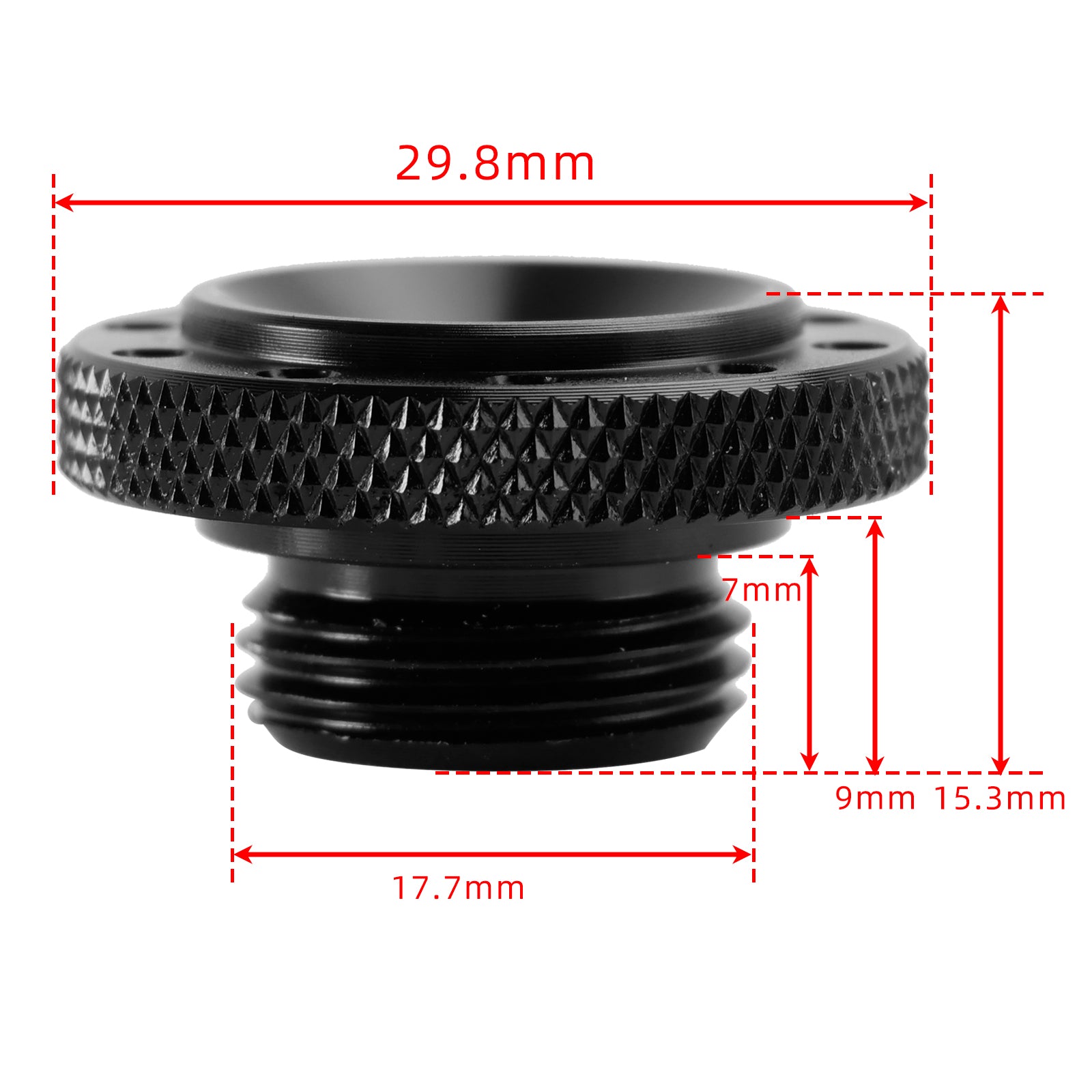 2023-2025 Scrambler 400x / hastighet 400 aluminiumsmotorolje Fyllstoffplugg
