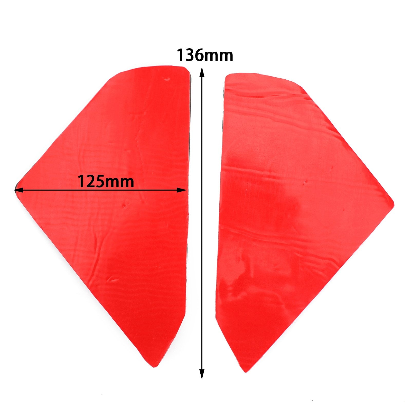 2X Bmw F900Xr 20+ Made Of Rubber Side Tankpad Fuel Tank Protector Black