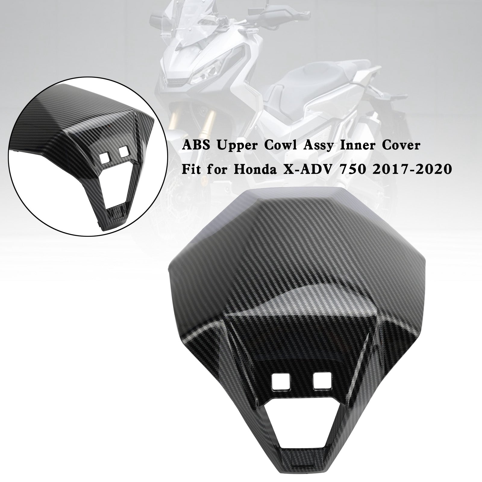 Obere ABS-Verkleidungsverkleidung, innere Abdeckung für Honda X-ADV 750 XADV 2021–2023
