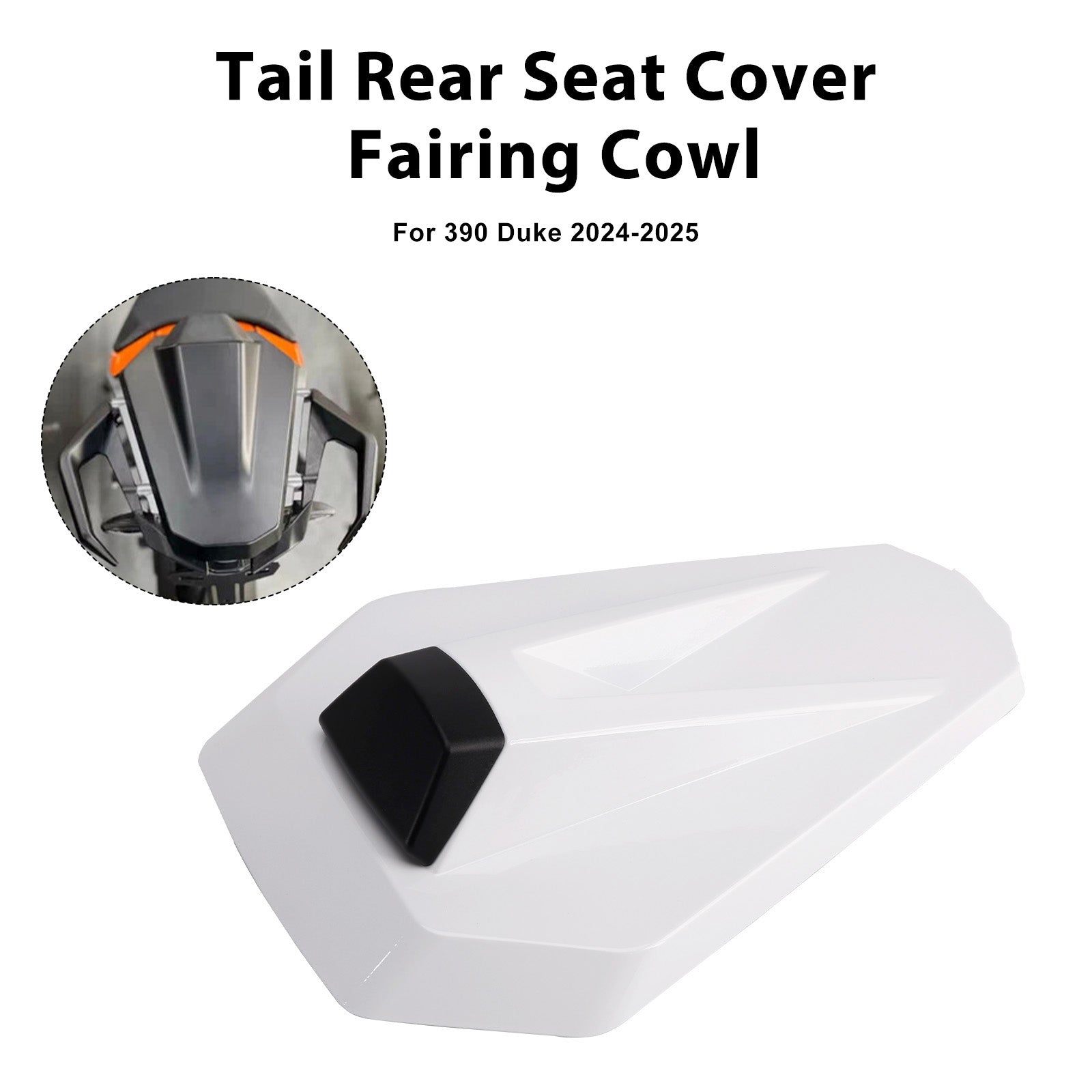 2024-2025 390 DukeTail Rear Seat Cover Fairing Cowl