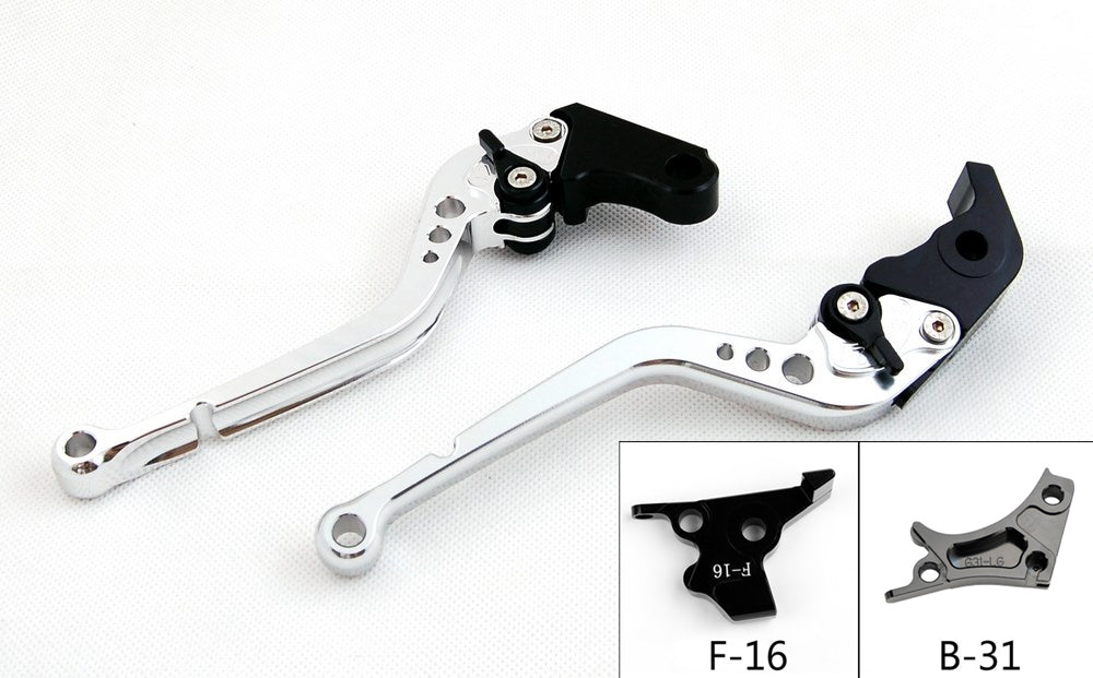 17-18 BMW G310R G310GS Motorcycle Long Adjustable Brake Clutch Levers BK