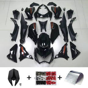 Amotopart 2013–2018 Kawasaki Z800 Black&amp;Orange Style2 Verkleidungsset