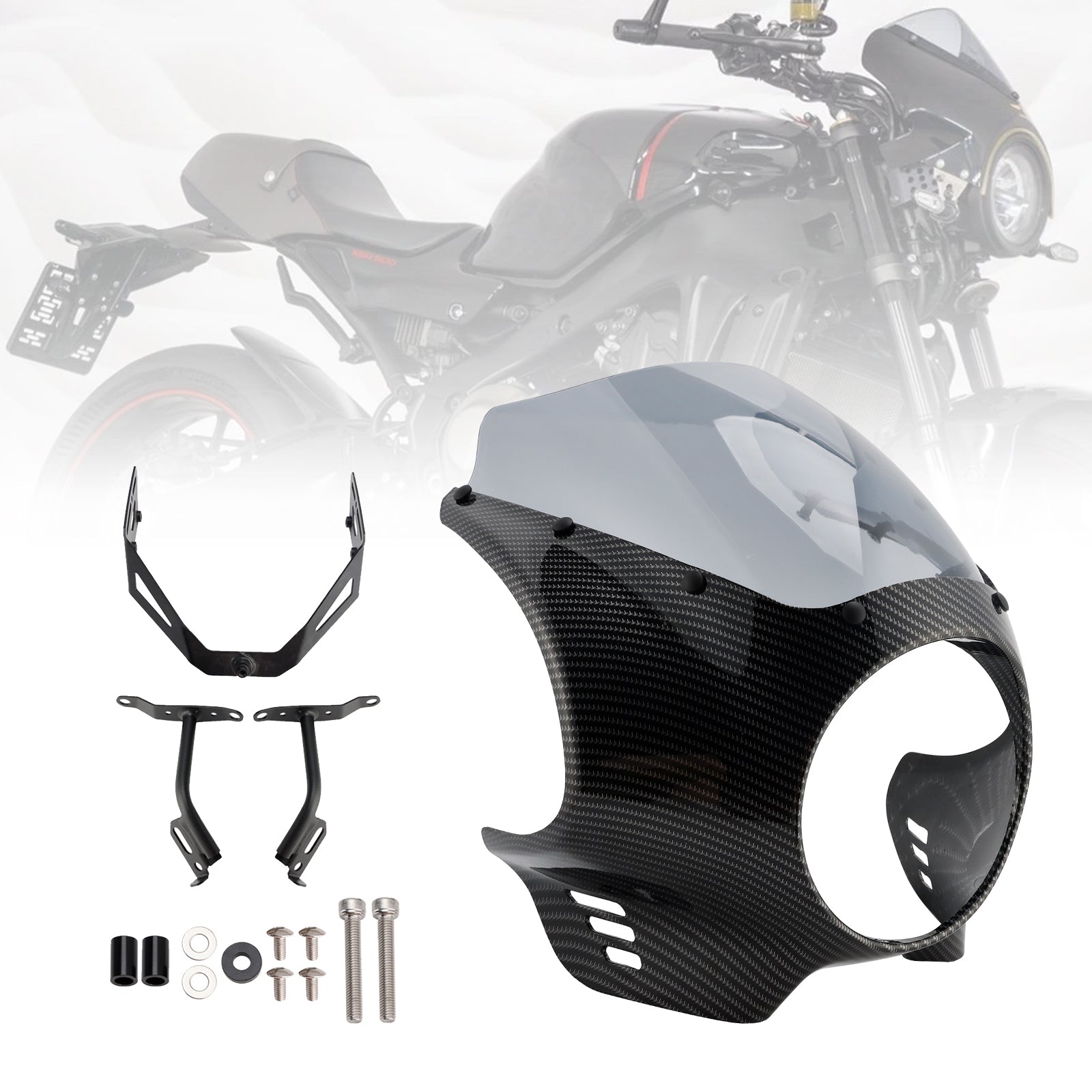Yamaha XSR900 2022-2025 Headlight Fairing Windshield WindScreen