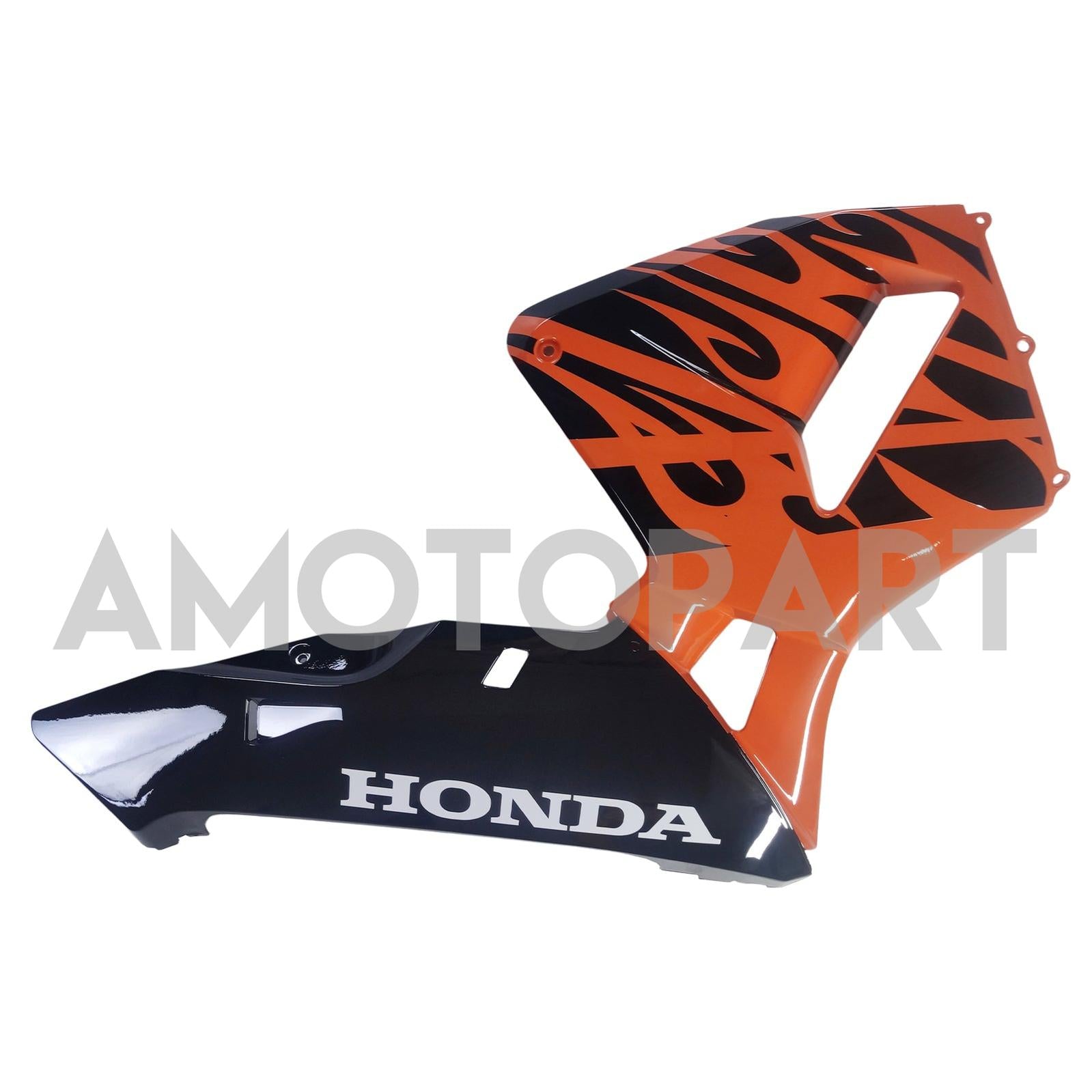 Amotopart 2005–2006 Honda CBR600RR Orange Schwarz Verkleidungsset