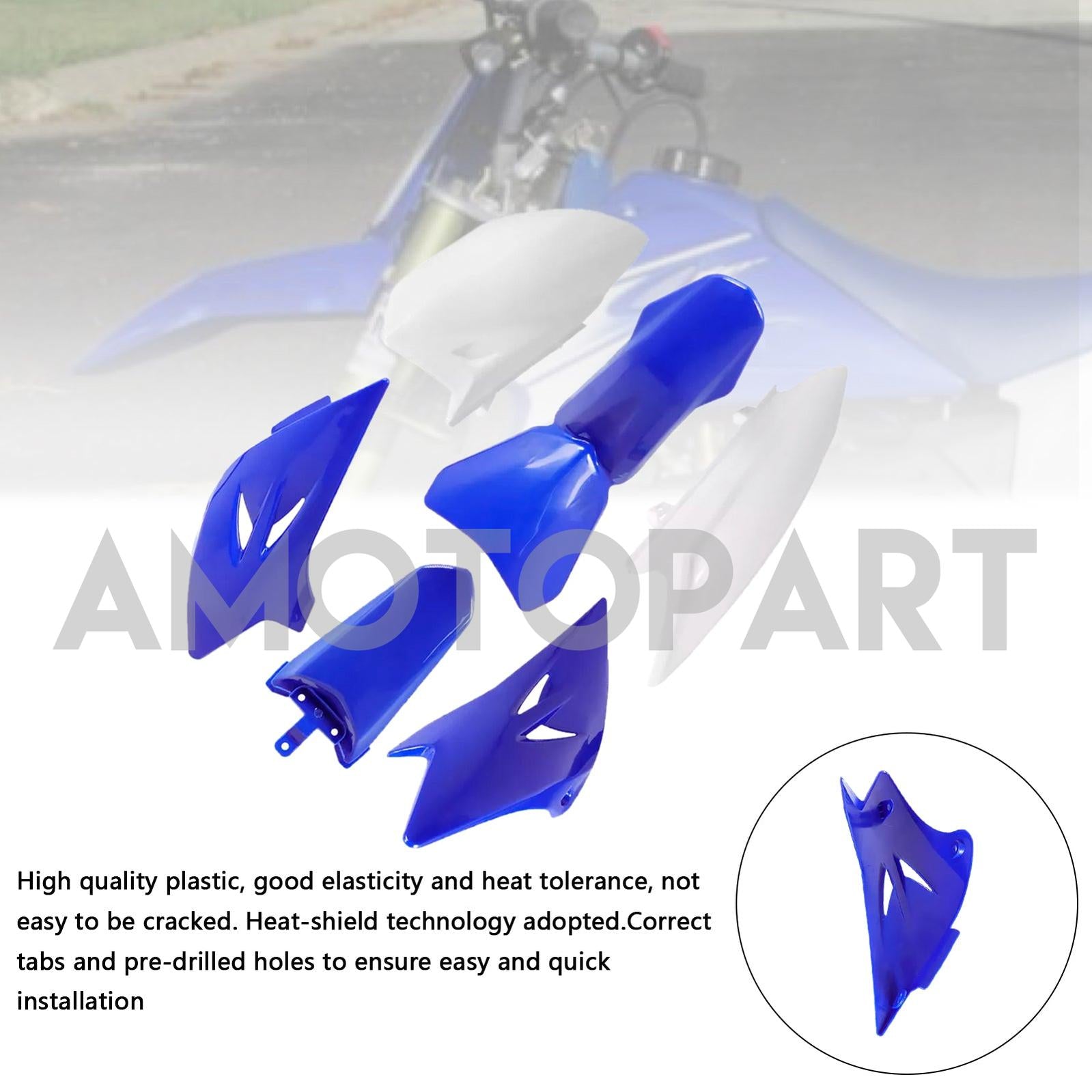 2006-2021 Yamaha TTR50  Body Plastic Kit Front Rear Fender Fairing