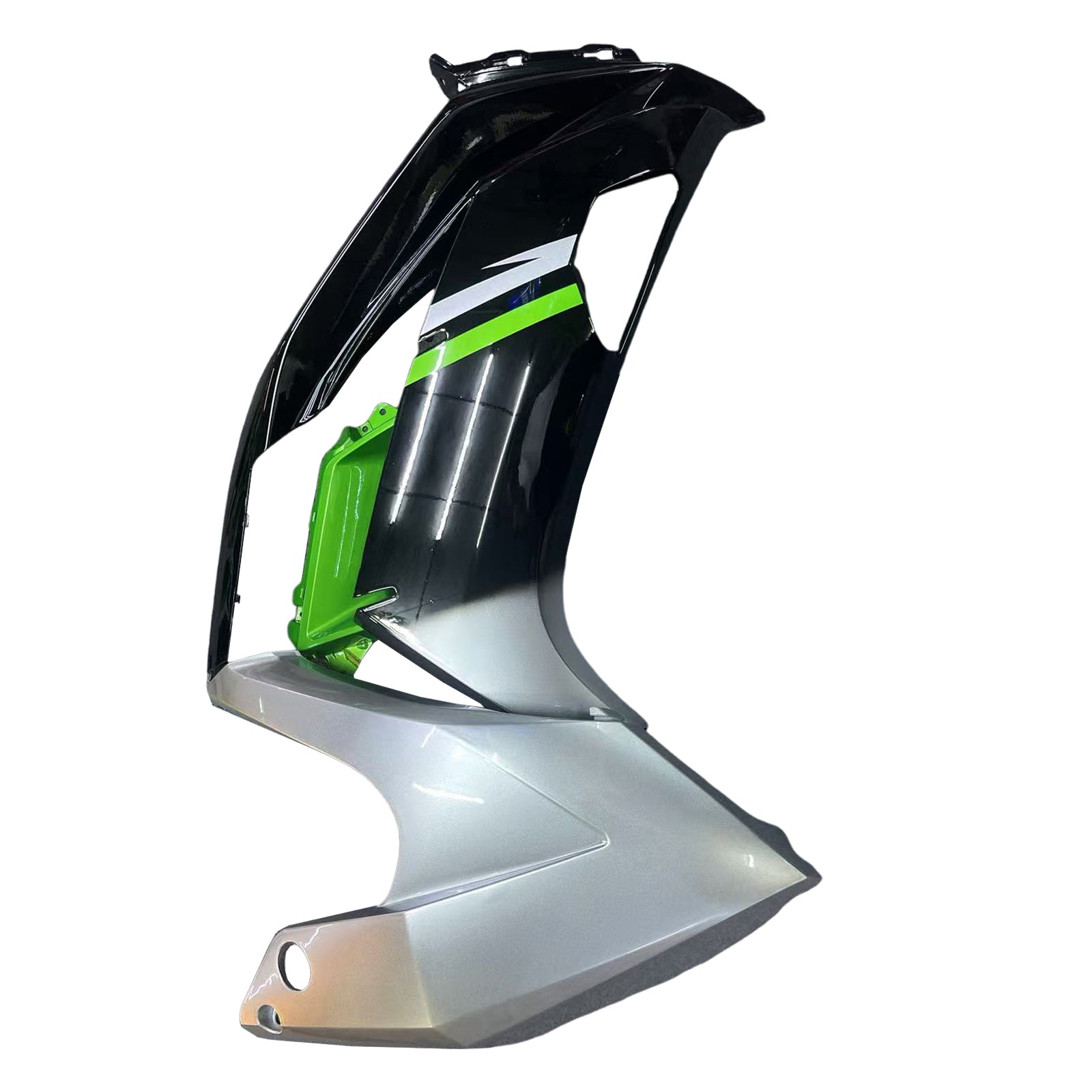 Amotopart 2012-2016 Kawasaki Ninja 650 EX650 Green Black White Fairing Kit