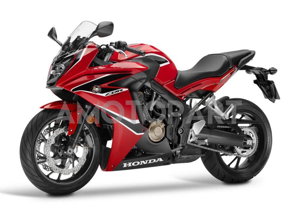 Amotopart 2017-2019 Honda CBR650F Red&Black Fairing Kit