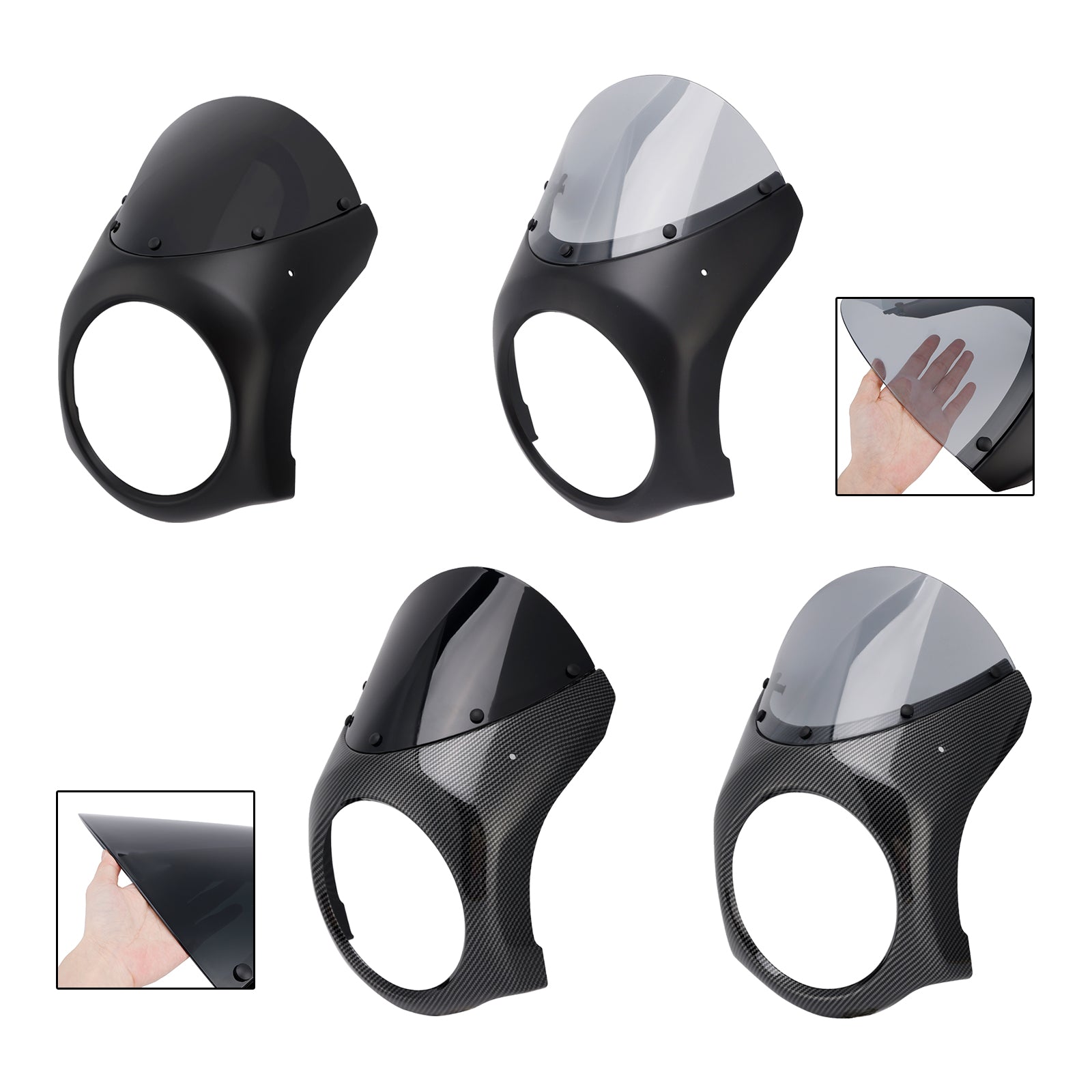 24-25 Kawasaki Eliminator 500 Headlight Windscreen Fairing Windshield