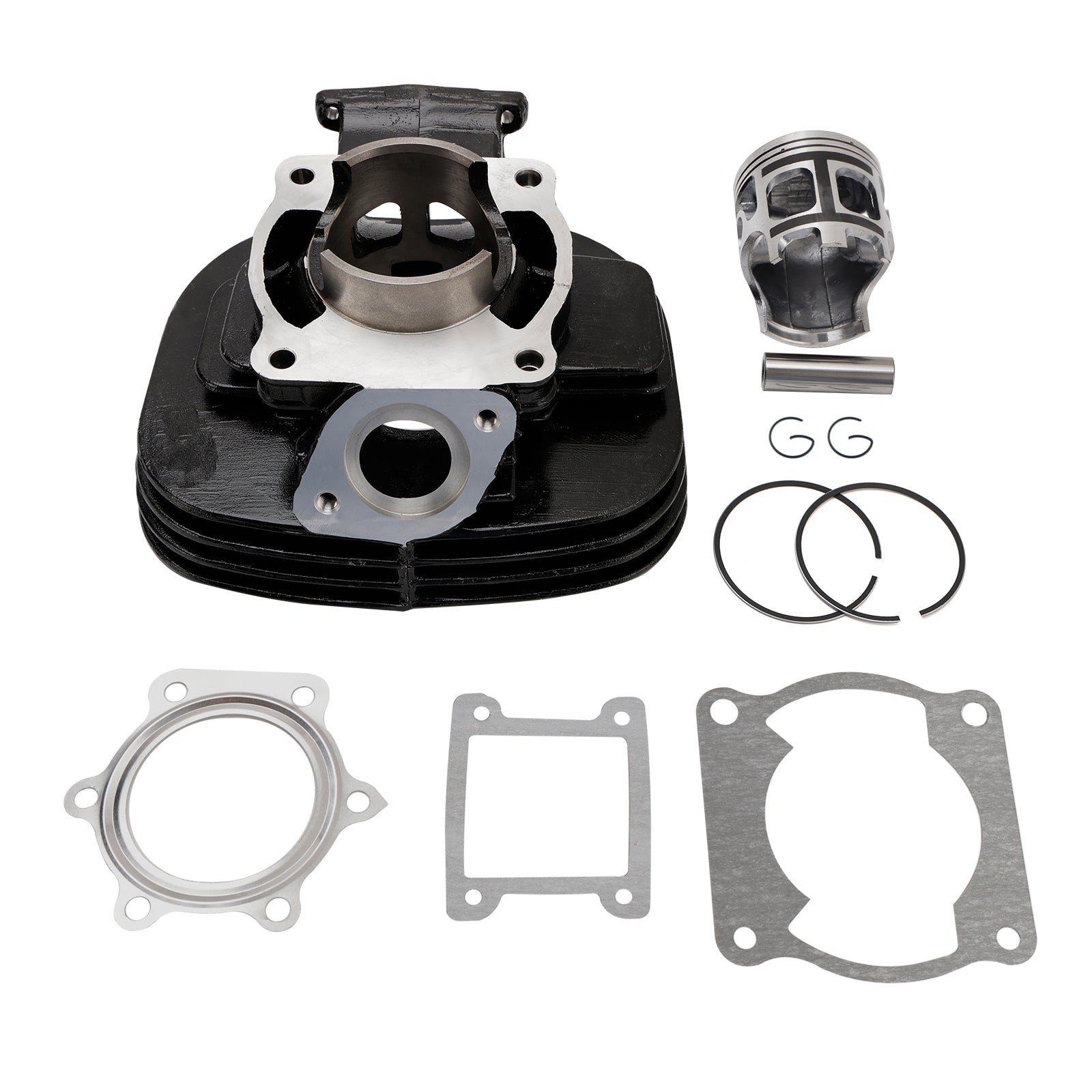 Kit de pistón de cilindro completo de 66 mm para Yamaha Blaster 200 ATV 1988-2007