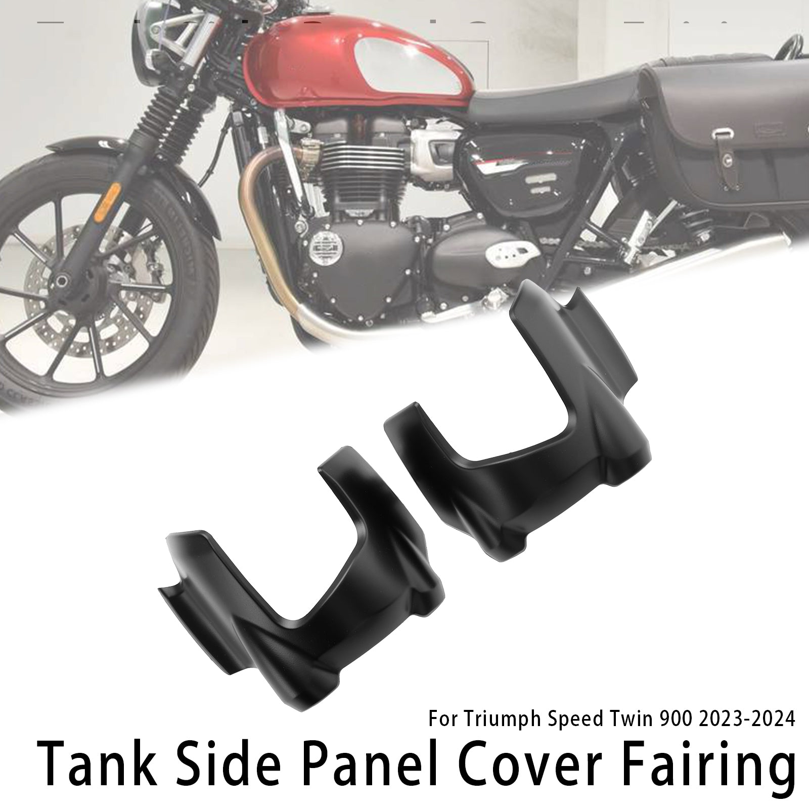 23-24 Speed ​​Twin 900 Tank Seitenabdeckung Verkleidung Verkleidung